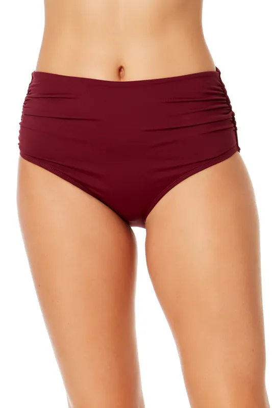 Women's Live In Color Convertible High Waist Shirred Swim Bottom sold by Anne Cole