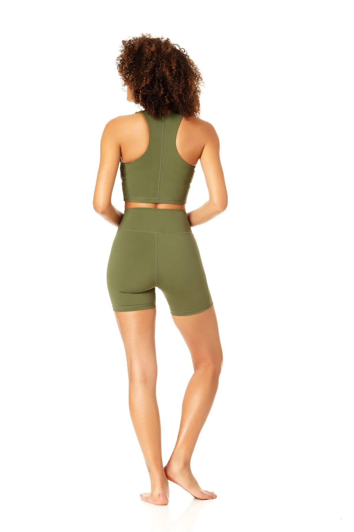 Anne Cole Active - V Neck Crop Top sold by Anne Cole product image thumbnail 5