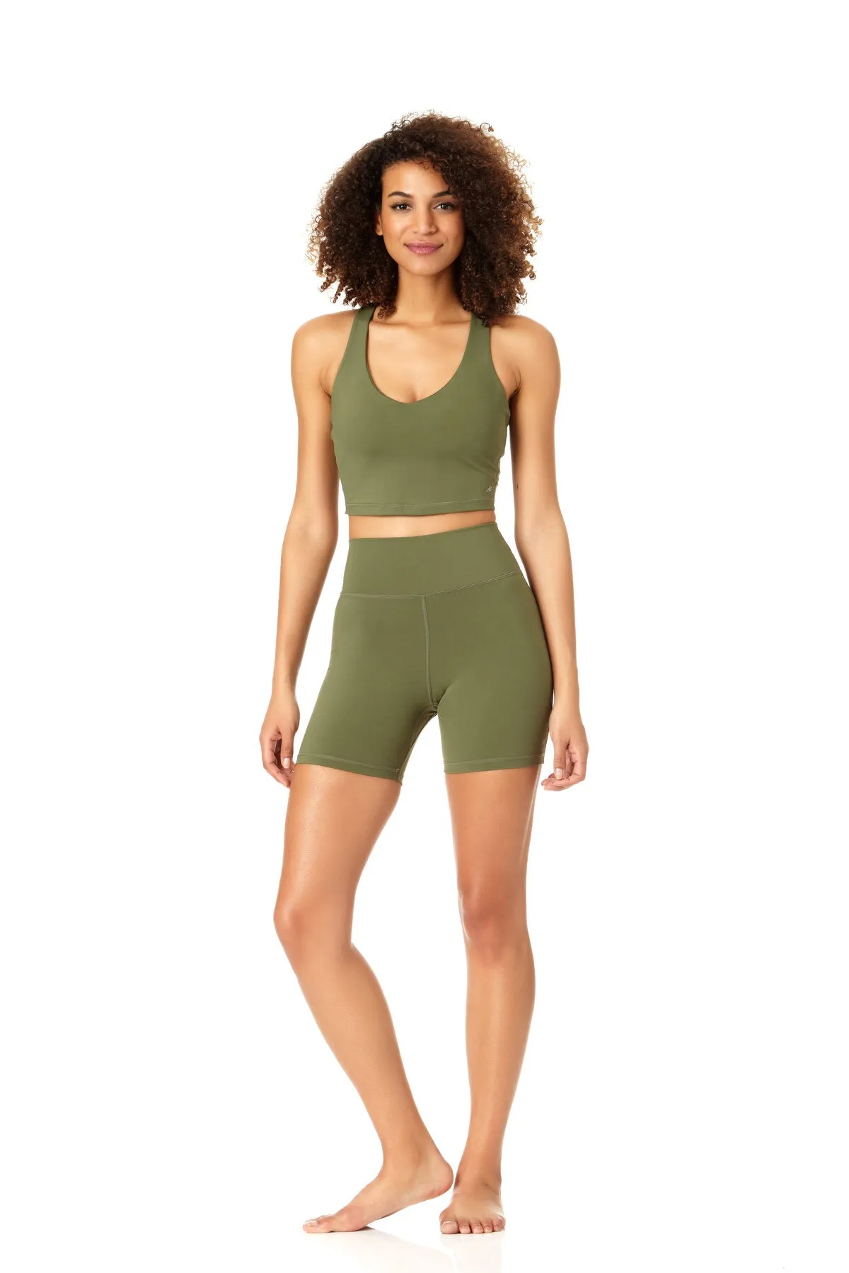 Anne Cole Active - V Neck Crop Top sold by Anne Cole product image thumbnail 3