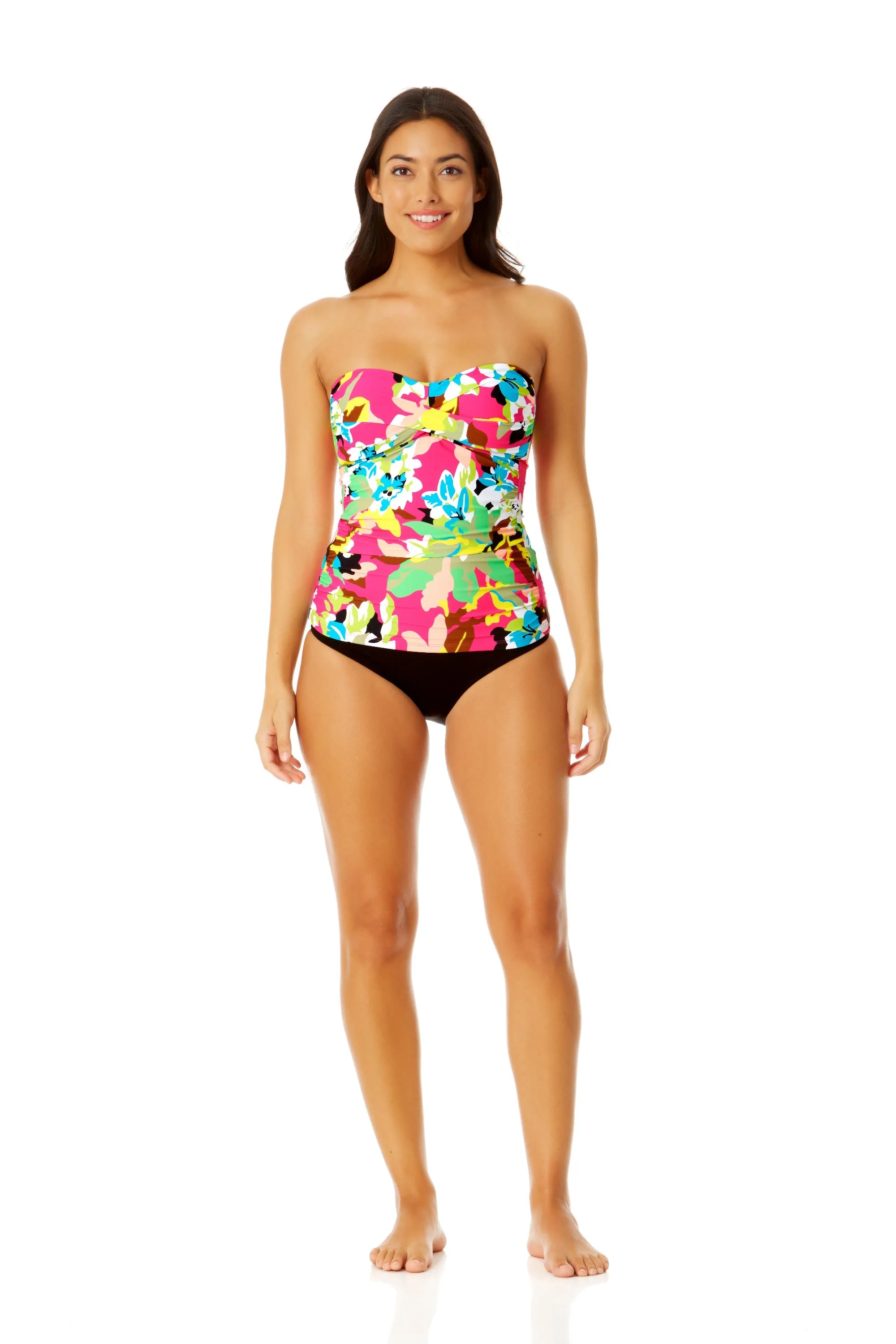 Anne Cole - Women's Twist Front Bandeaukini Swim Top sold by Anne Cole product image thumbnail 4
