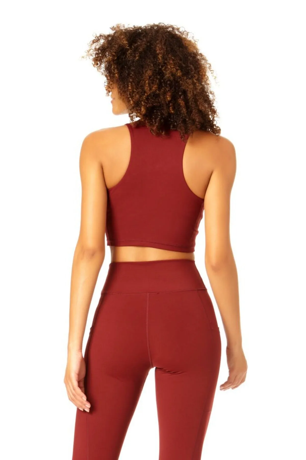 Anne Cole Active - Women's High Neck Crop Top sold by Anne Cole product image thumbnail 2