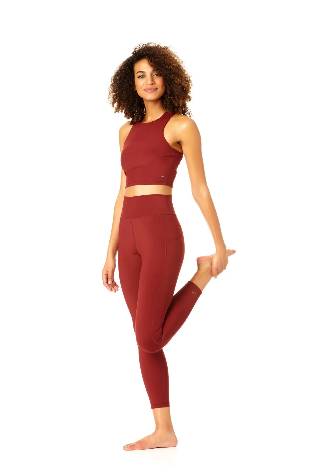Anne Cole Active - Women's High Neck Crop Top sold by Anne Cole product image thumbnail 5