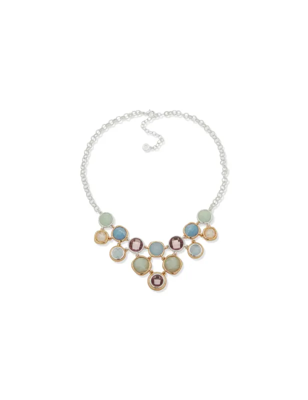 Stone Drama Frontal Necklace sold by Anne Klein