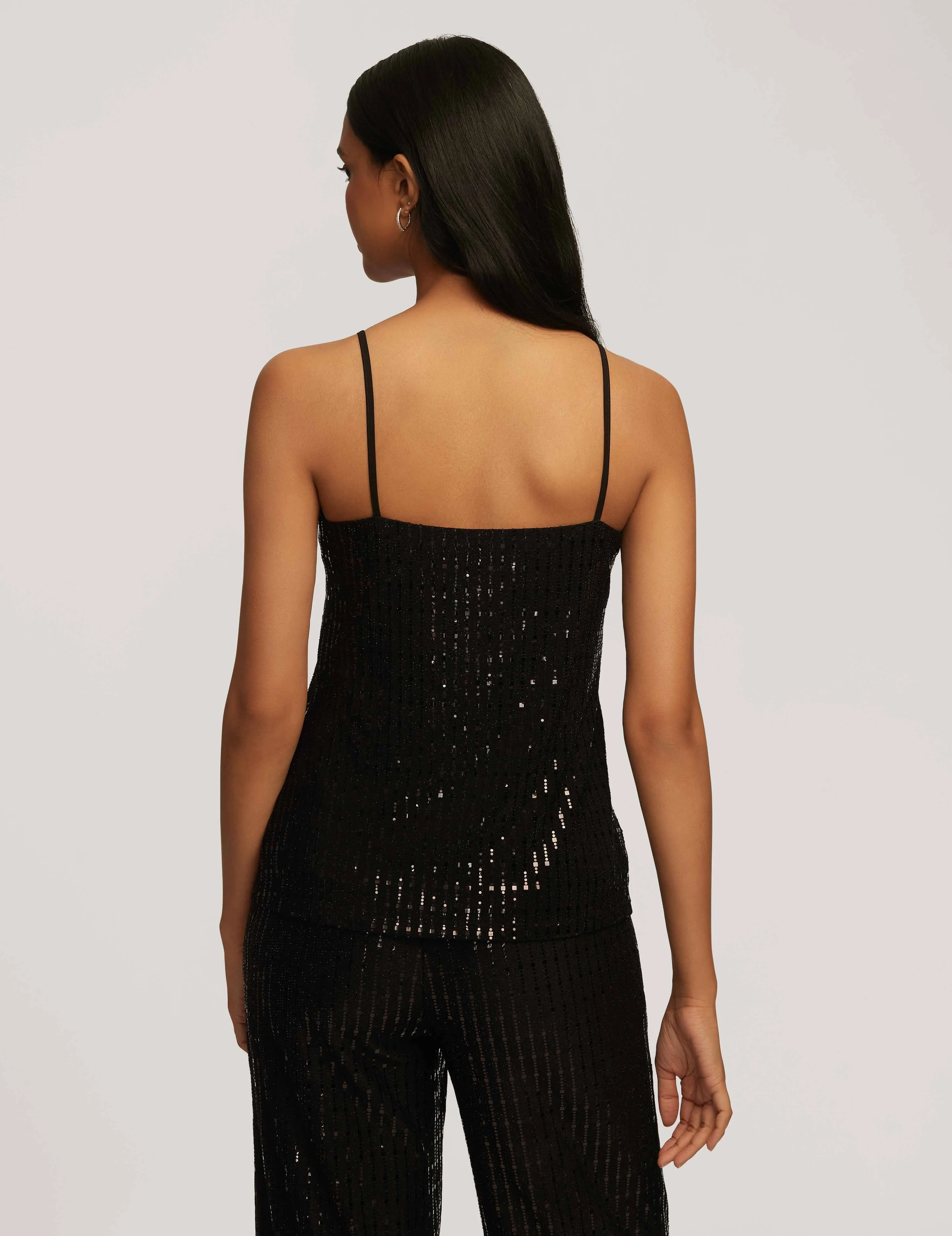 Linear Shine Vneck Cami- Sale sold by Anne Klein product image thumbnail 2