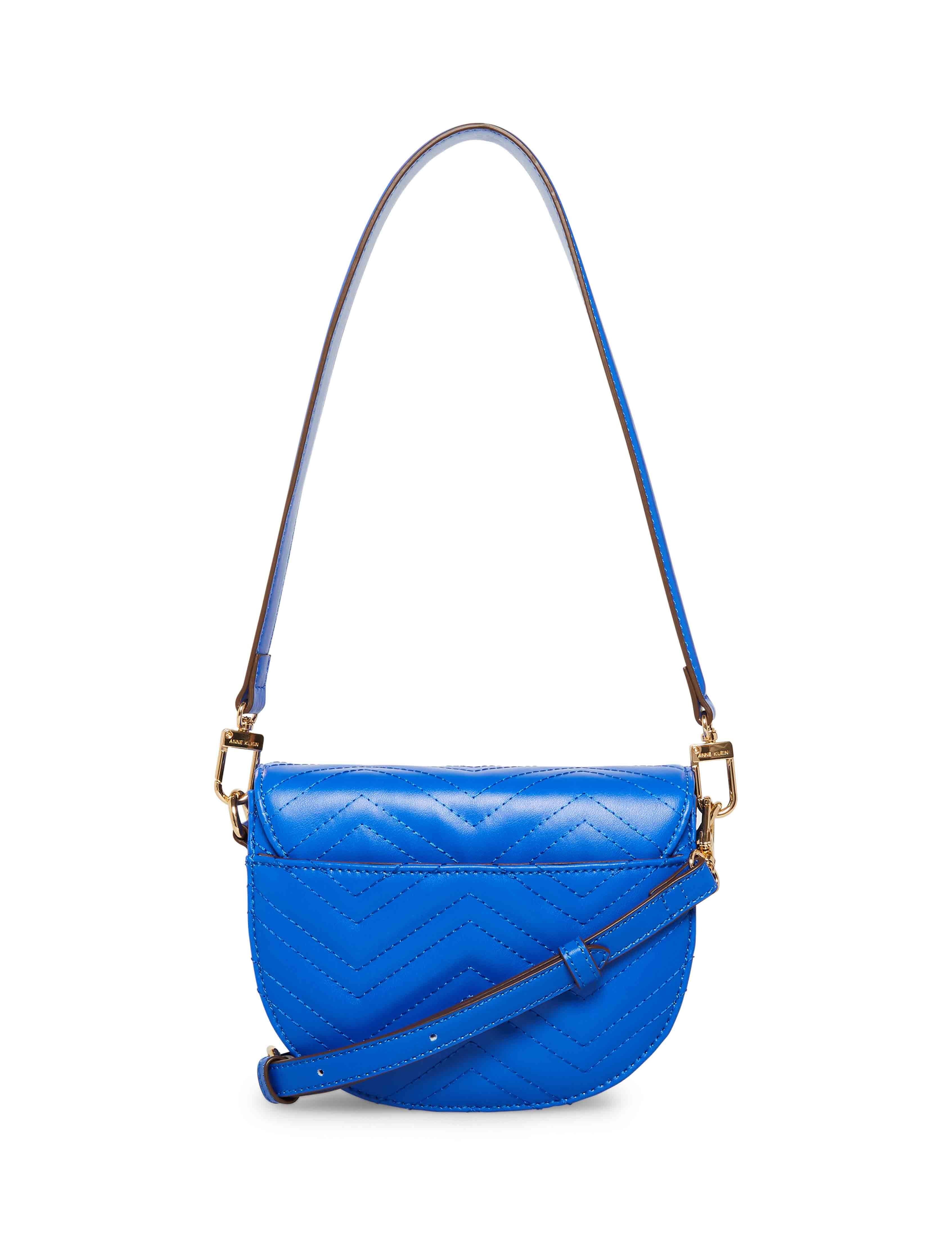 Mini Convertible Quilted Shoulder Bag With Turn Lock sold by Anne Klein product image thumbnail 2