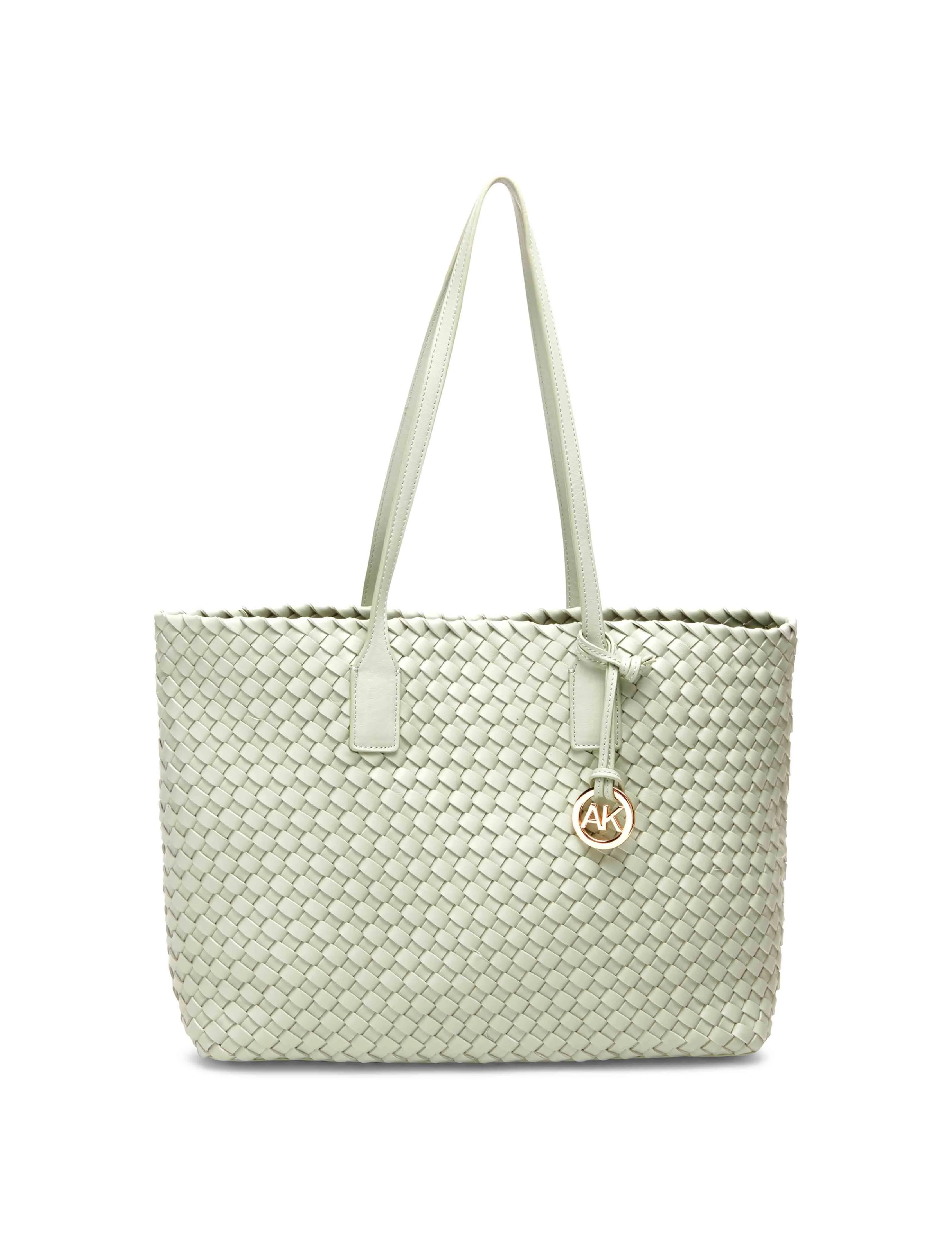 Woven Tote With Pouch sold by Anne Klein