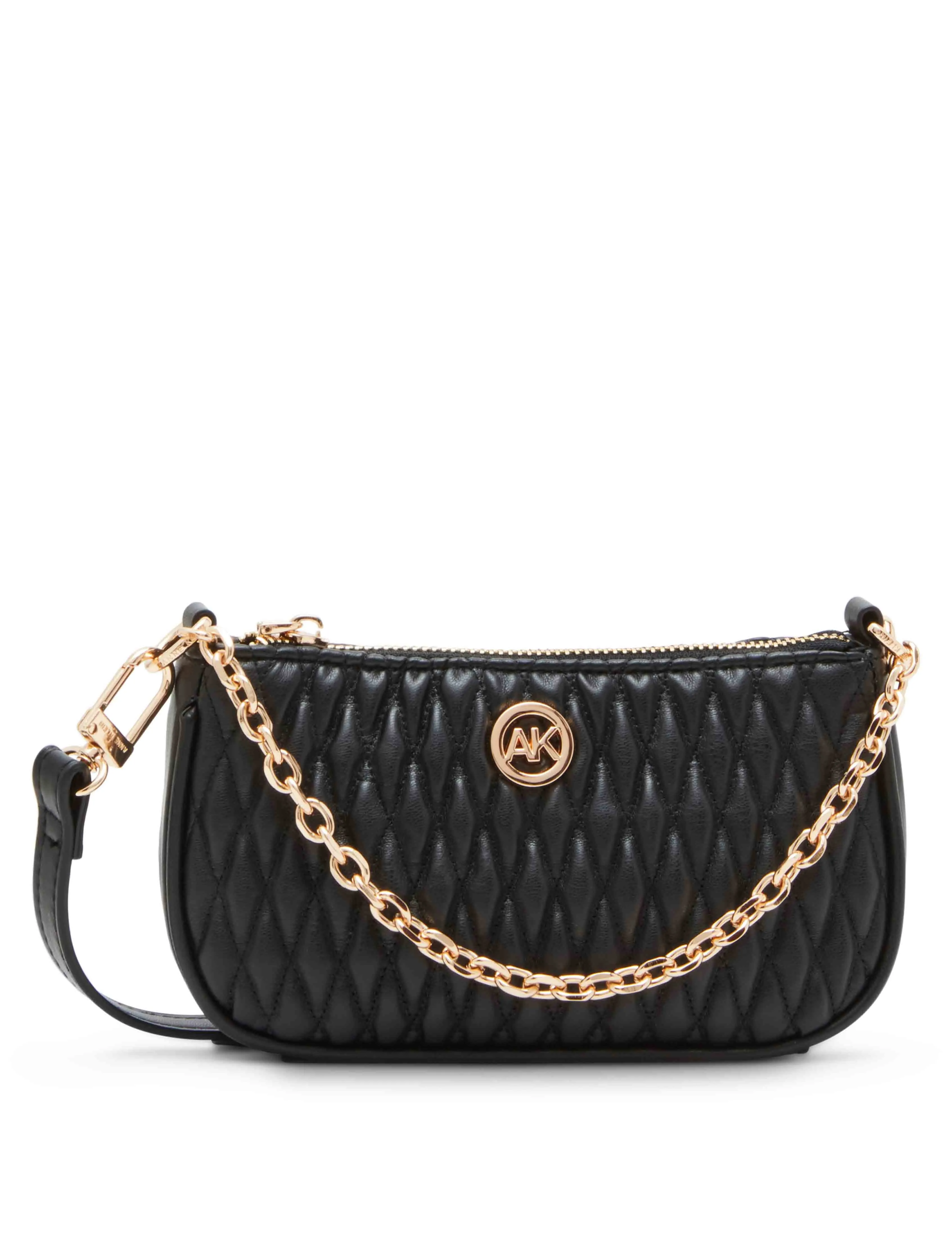 Mini Ruched Crossbody With Chain Swag sold by Anne Klein