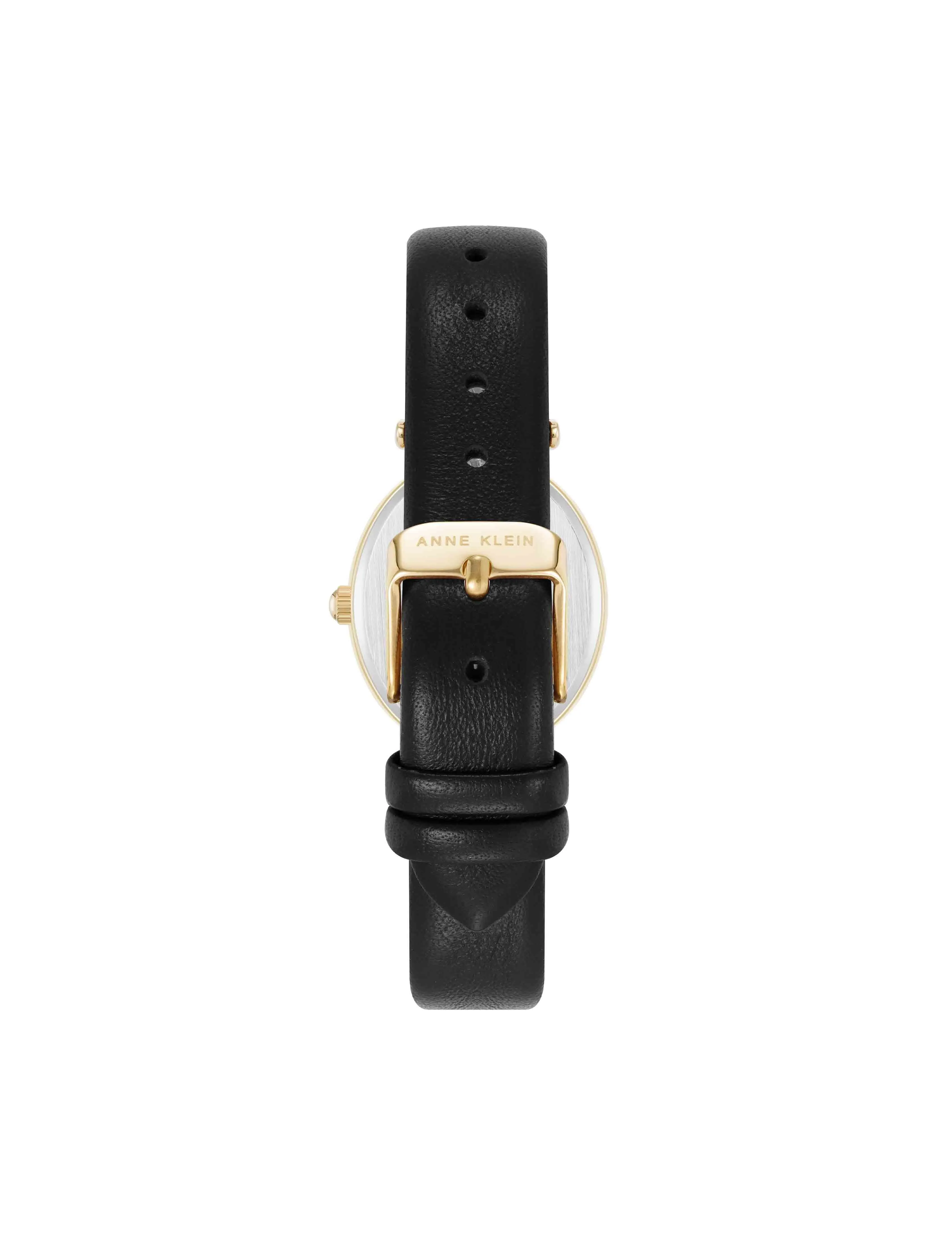 Consider It Oval Case Leather Watch sold by Anne Klein product image thumbnail 2
