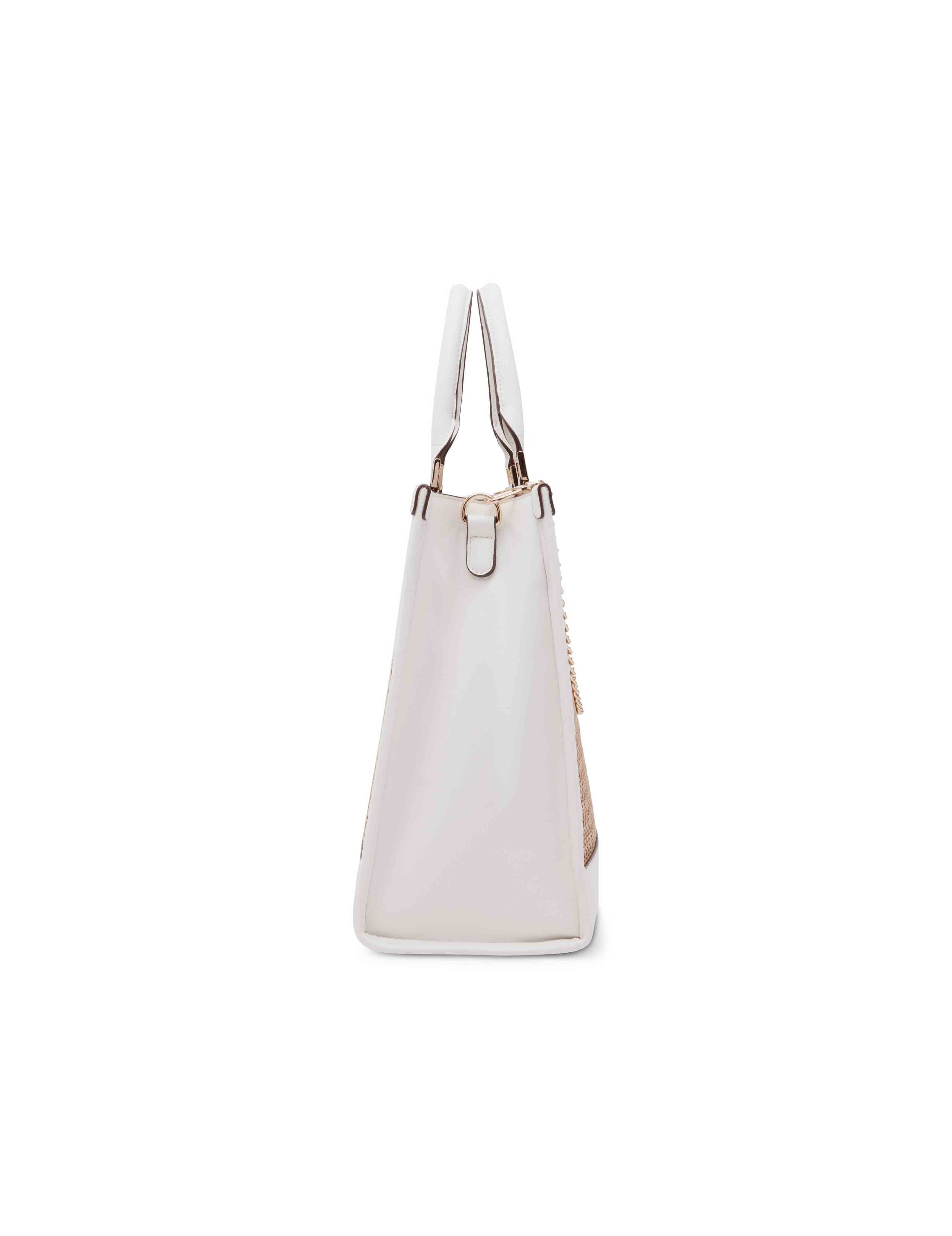 Large Caining Tote With Chain Swag sold by Anne Klein product image thumbnail 3