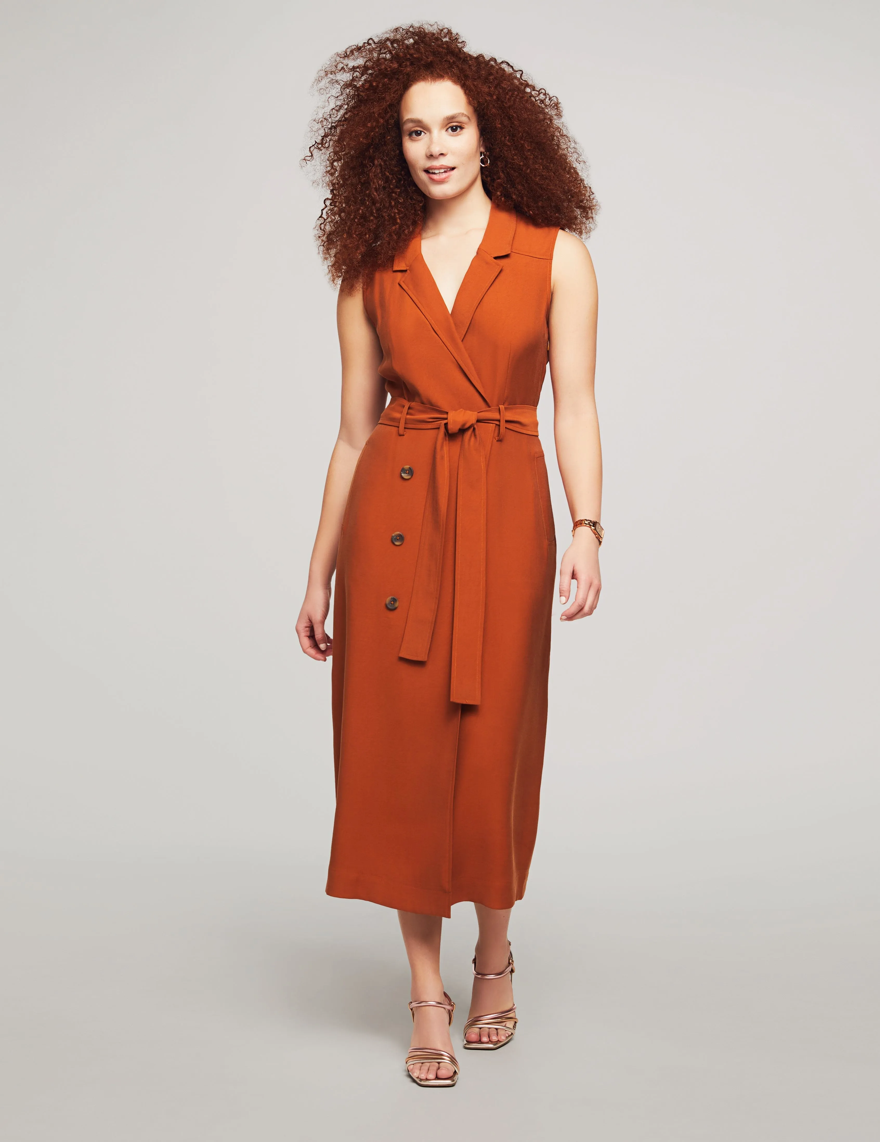 Double Breasted Midi Dress- Sale sold by Anne Klein product image thumbnail 2