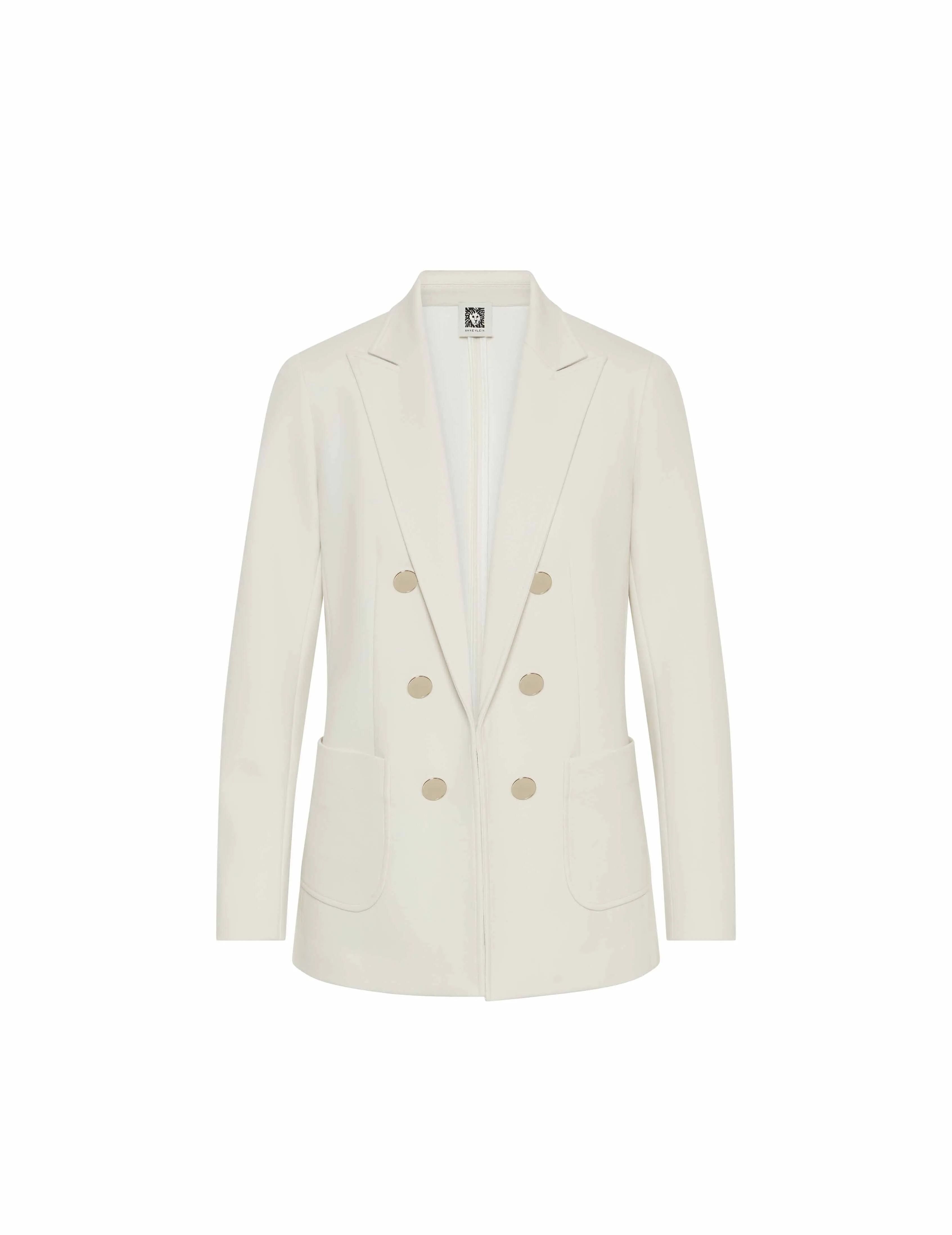 Faux Double Breasted Jacket With Patch Pockets- Sale sold by Anne Klein product image thumbnail 4