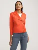 Zip Front Faux Leather Moto Jacket- Sale sold by Anne Klein