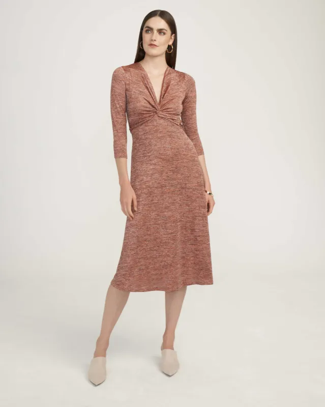Knot Front Midi Dress- Sale sold by Anne Klein