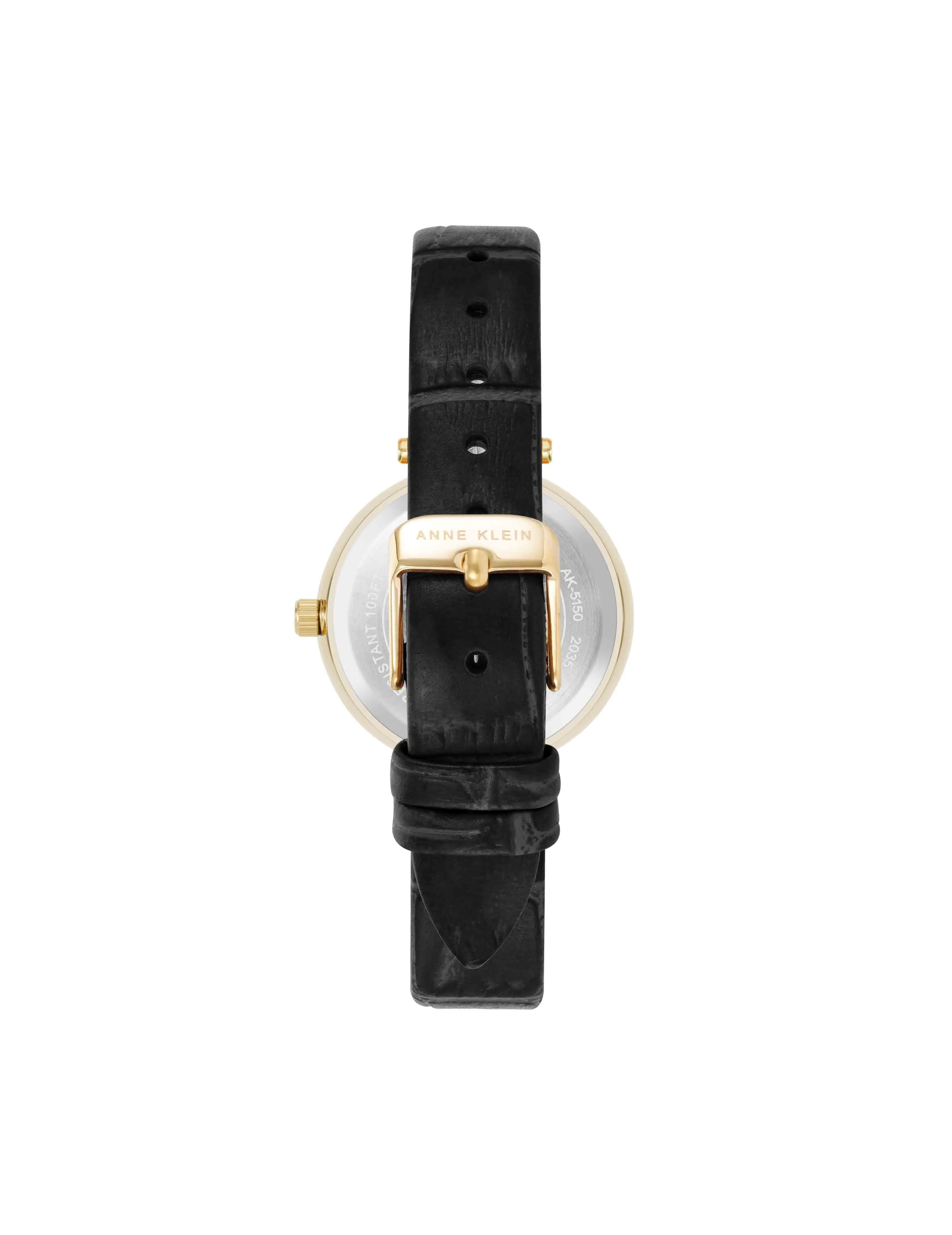 Consider It Round Leather Band Watch sold by Anne Klein product image thumbnail 2