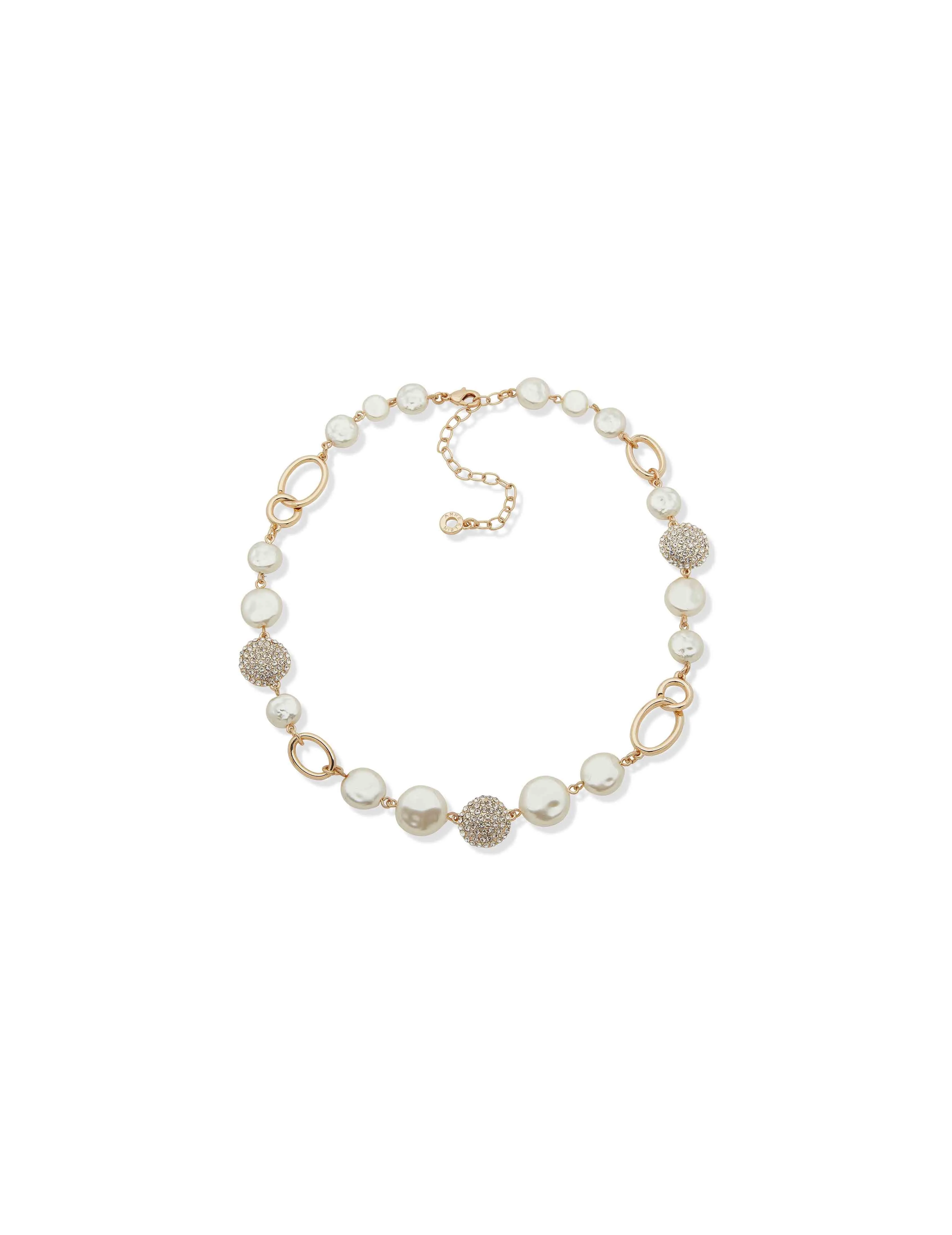 Pearl Collar Necklace sold by Anne Klein