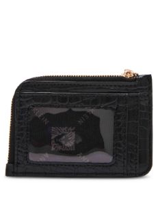 Zip And Go Curved Card Case In Croco sold by Anne Klein