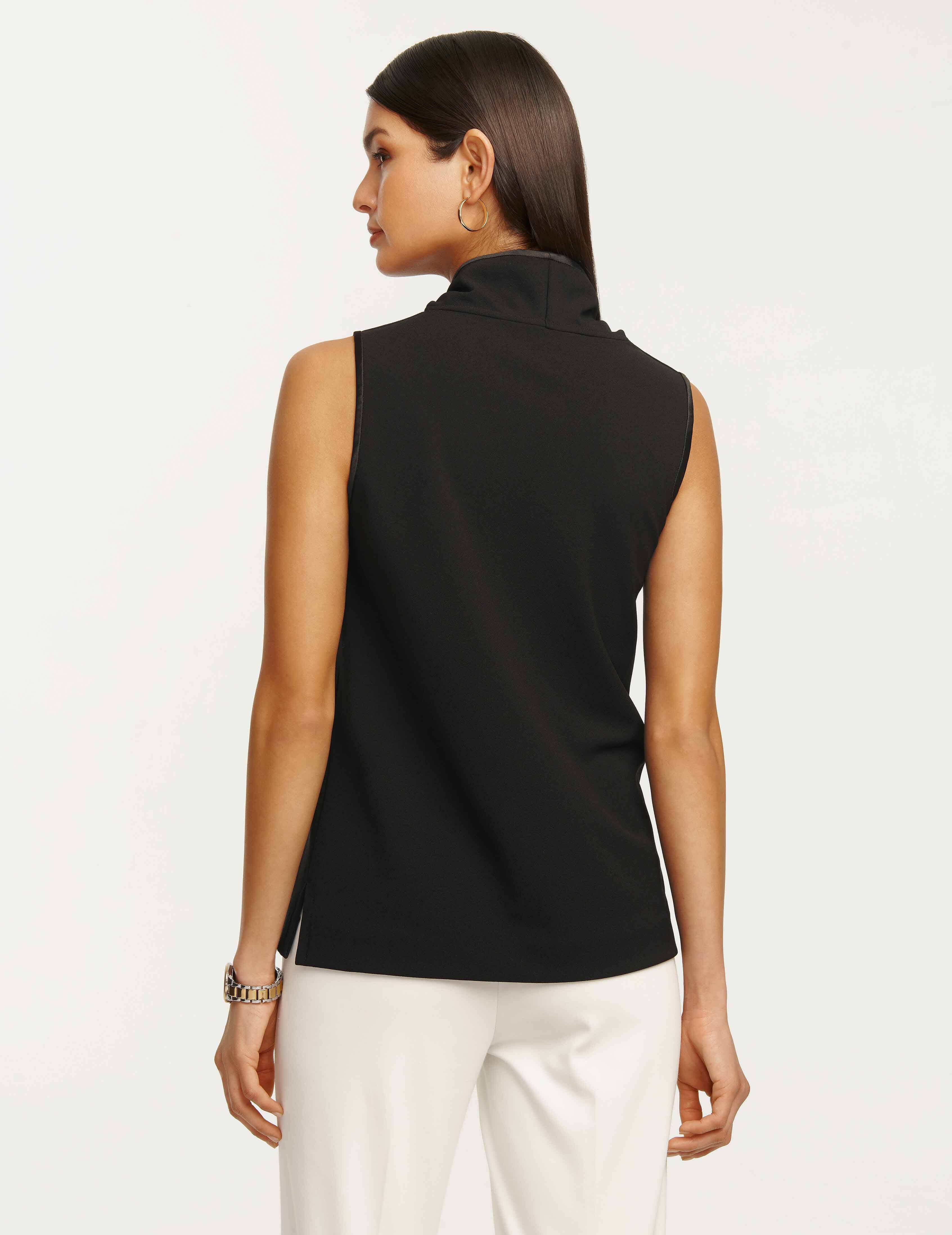 Cowl Neck Sleeveless Blouse- Sale sold by Anne Klein product image thumbnail 3