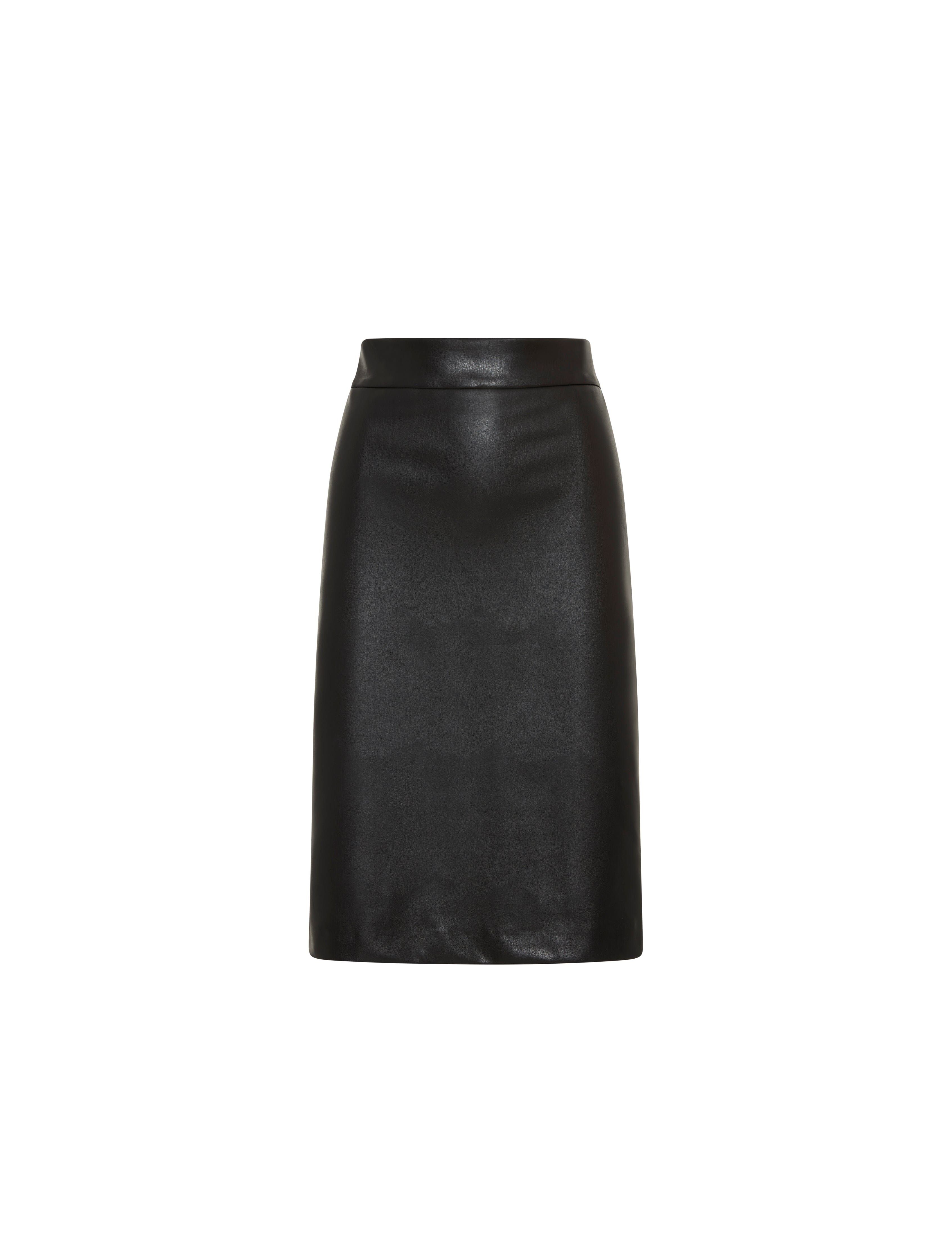 Pull On Vegan Leather Skimmer Skirt sold by Anne Klein product image thumbnail 3