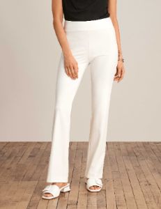 High Rise Pull On Boot Leg Pant sold by Anne Klein