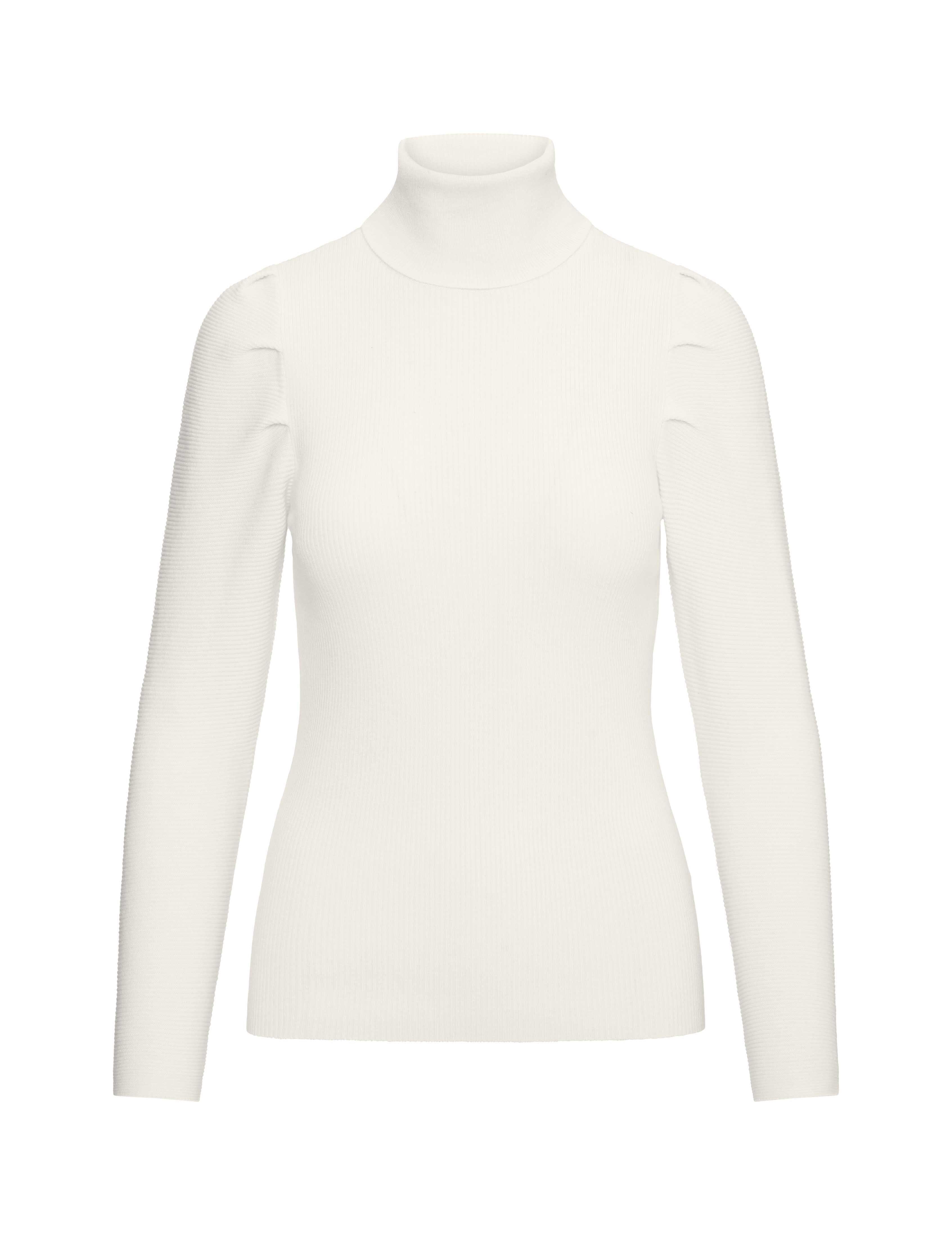 Ribbed Puff Shoulder Sweater- Clearance sold by Anne Klein