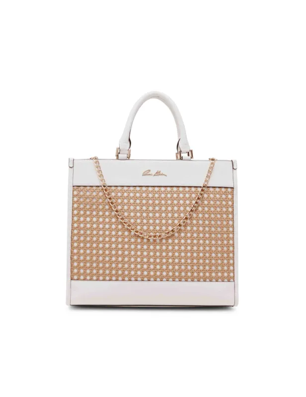 Large Caining Tote With Chain Swag sold by Anne Klein