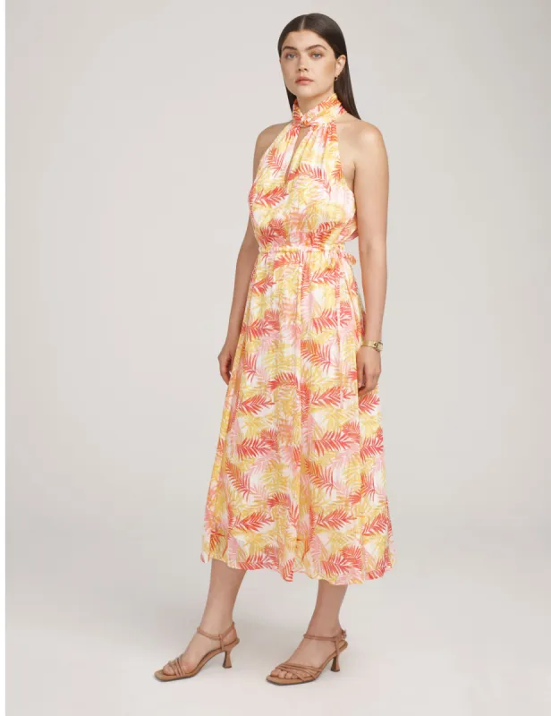 Twist Neck Halter Midi- Sale sold by Anne Klein