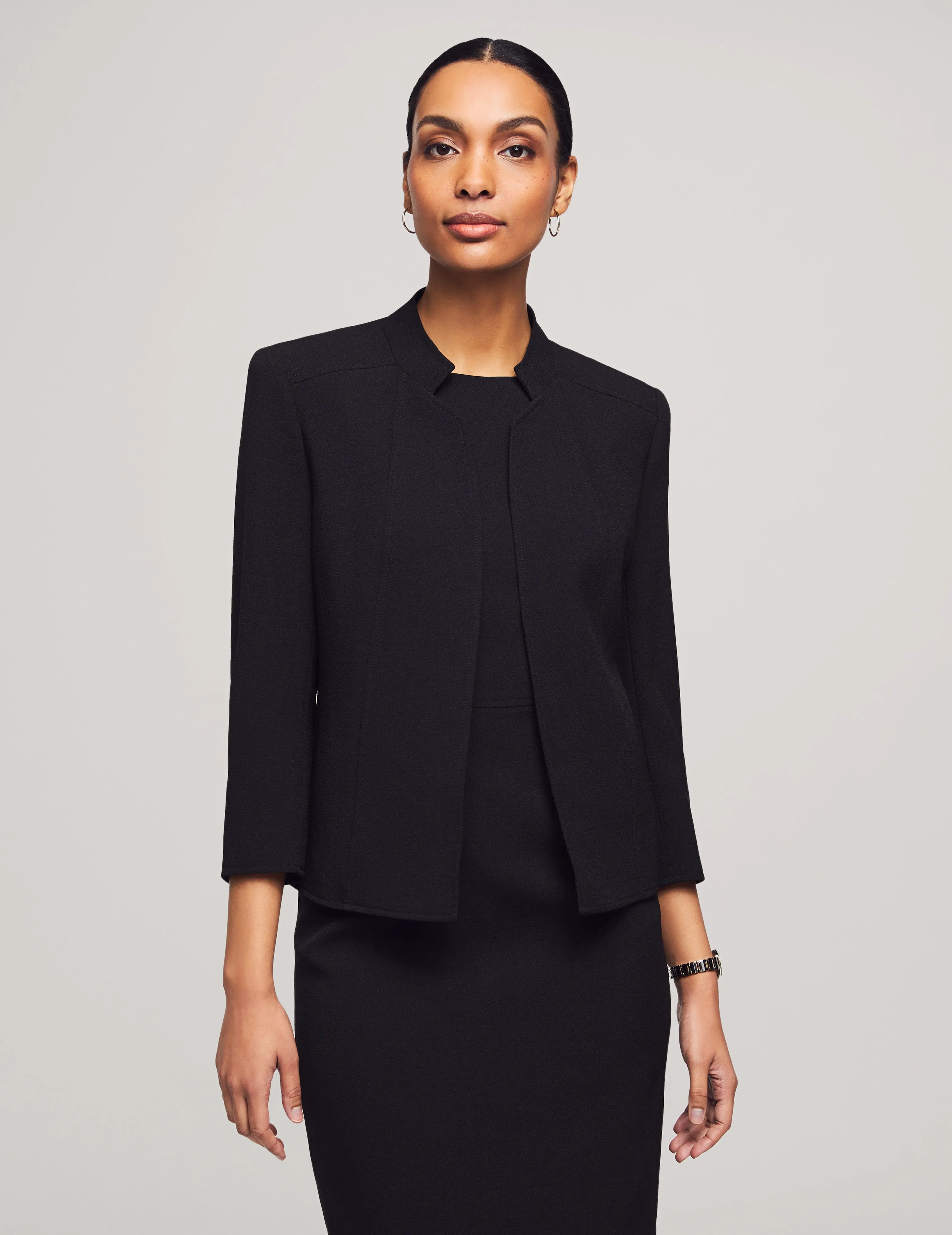 Stand Collar Jacket- Sale sold by Anne Klein