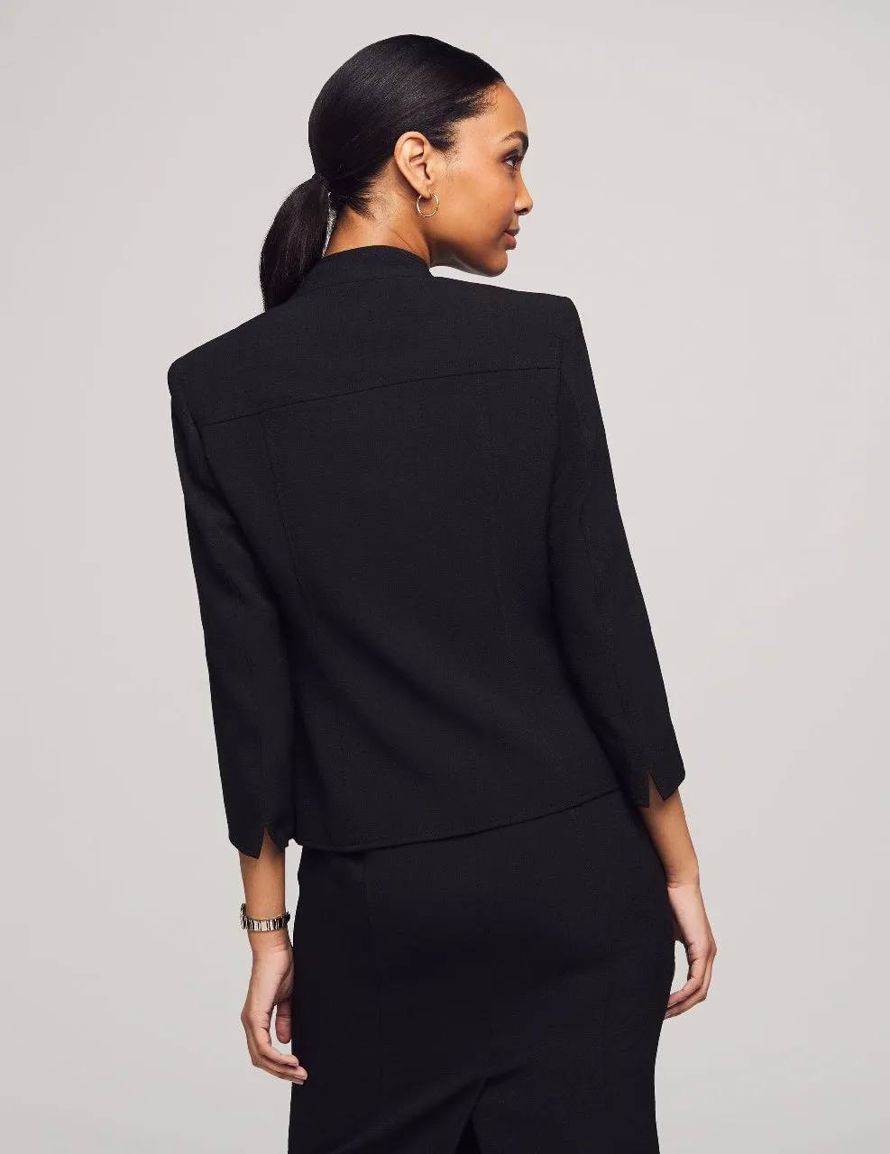 Stand Collar Jacket- Sale sold by Anne Klein product image thumbnail 2