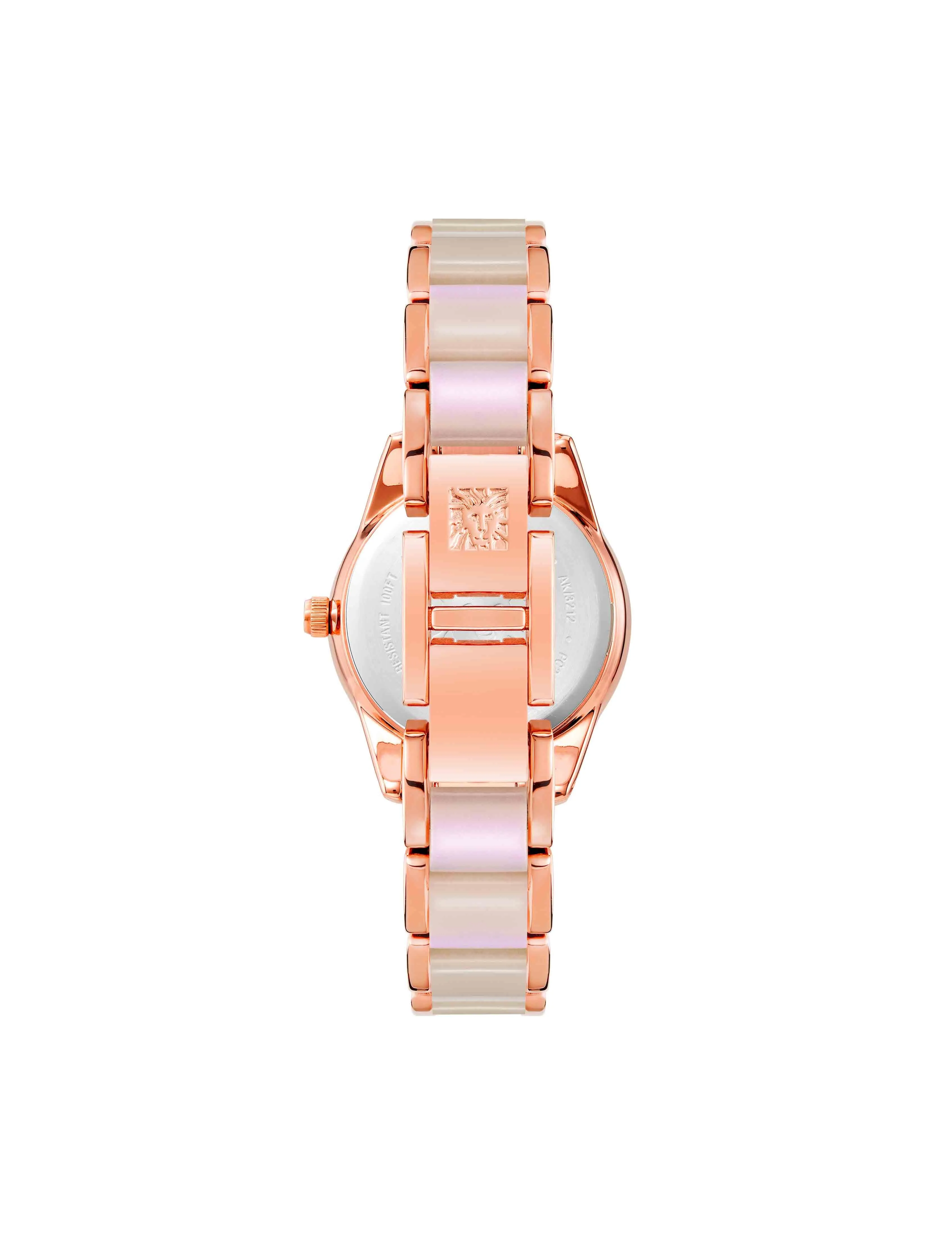Pearlescent Acetate Link Bracelet Watch sold by Anne Klein product image thumbnail 2