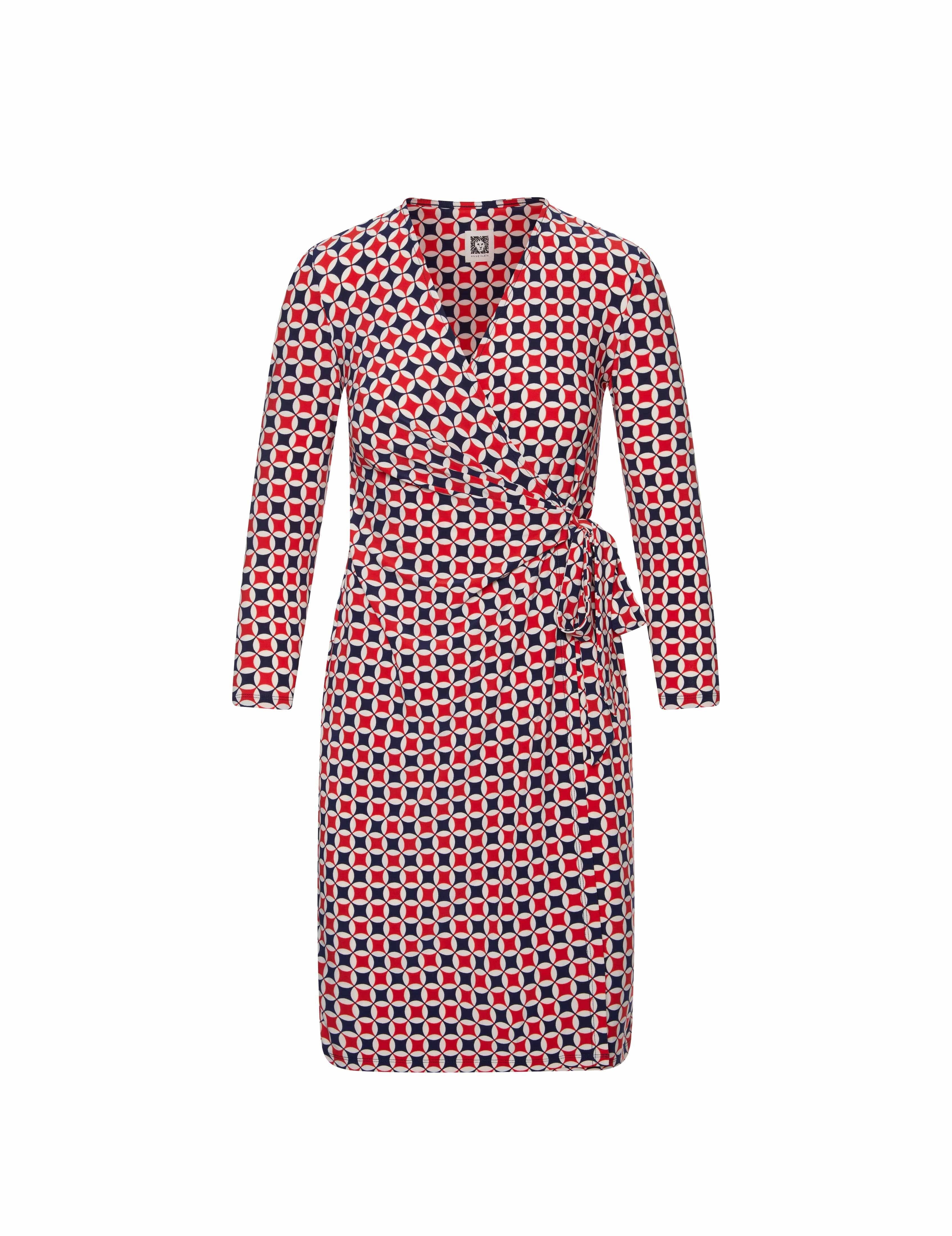Printed Classic Wrap Dress- Sale sold by Anne Klein product image thumbnail 2