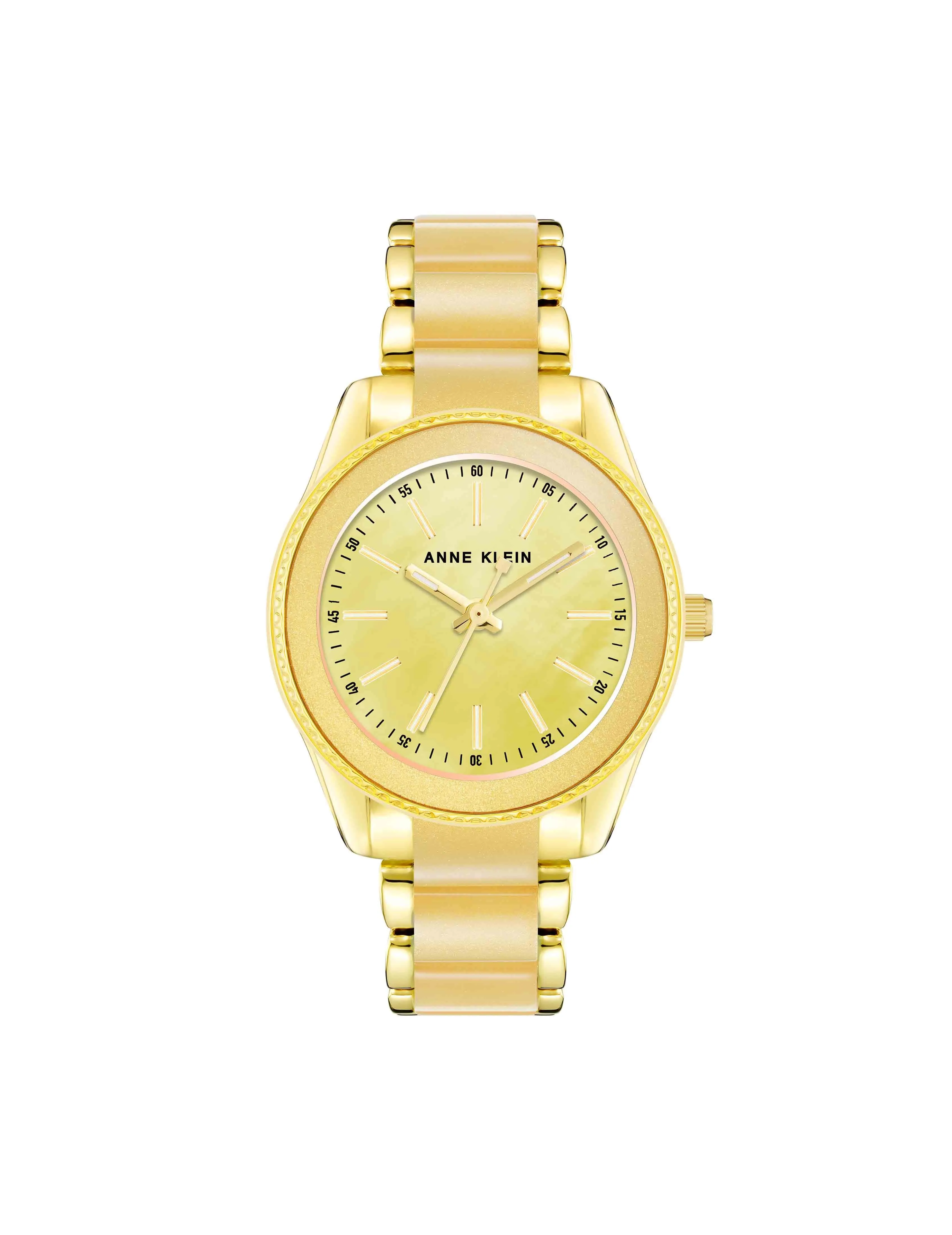 Pearlescent Resin Link Watch sold by Anne Klein