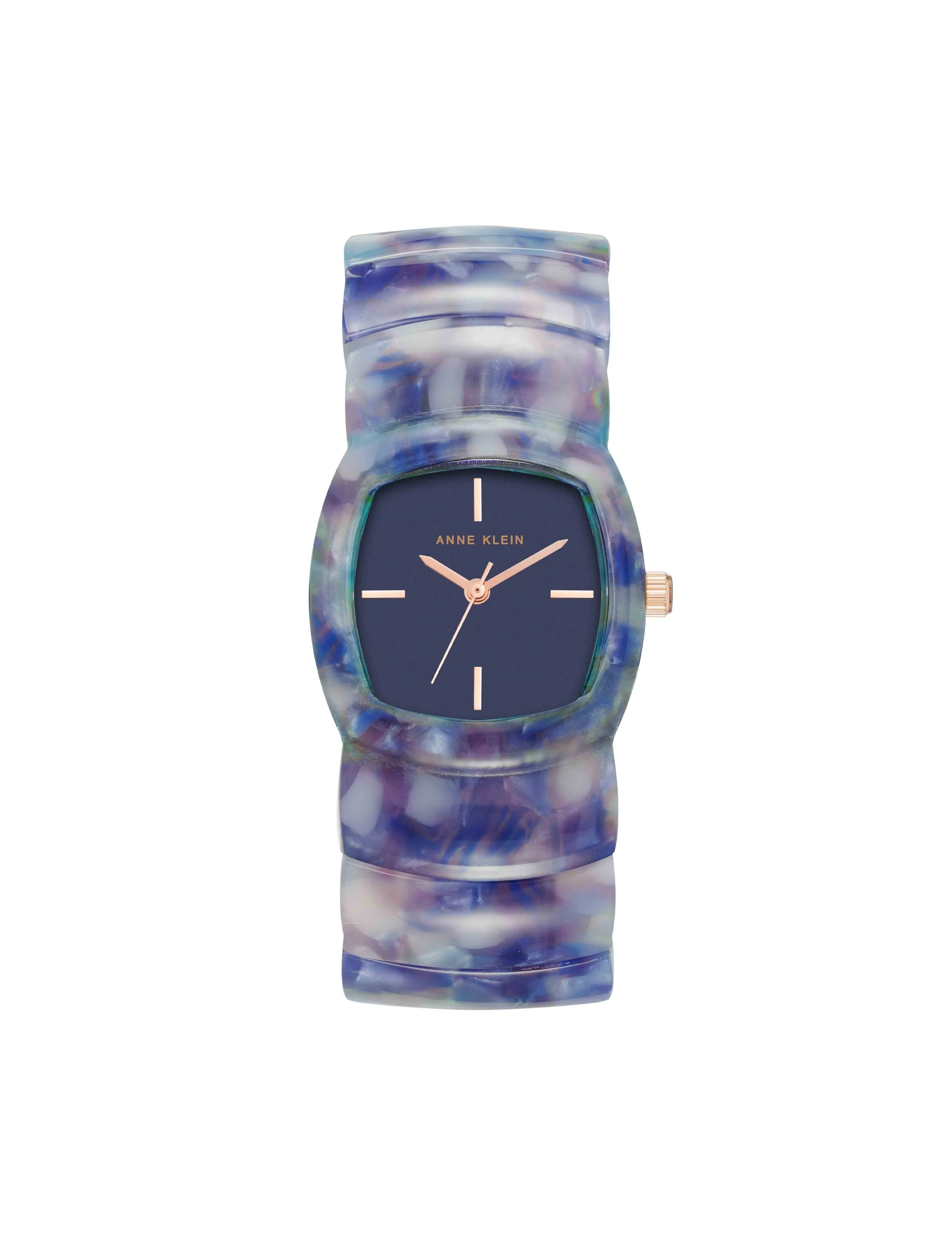 Marbleized Acetate Expansion Band Watch sold by Anne Klein