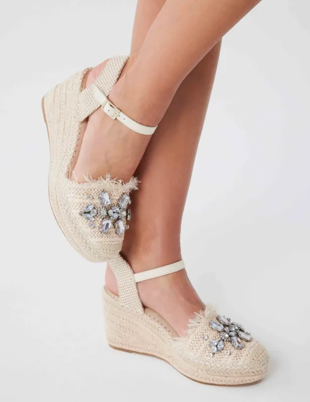 Lenox Espadrille Wedge sold by Anne Klein