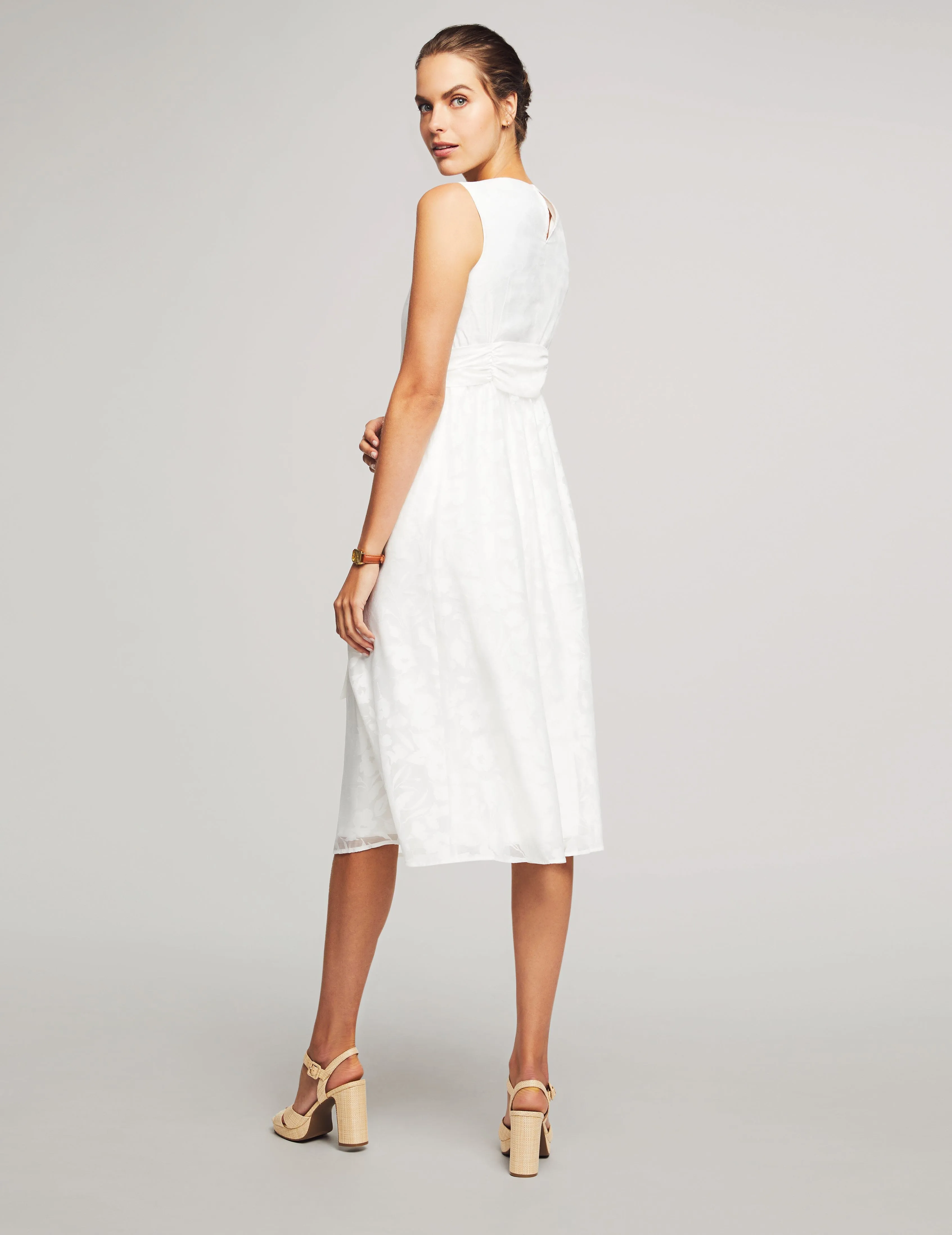 Midi Dress With Attached Sash- Sale sold by Anne Klein product image thumbnail 2