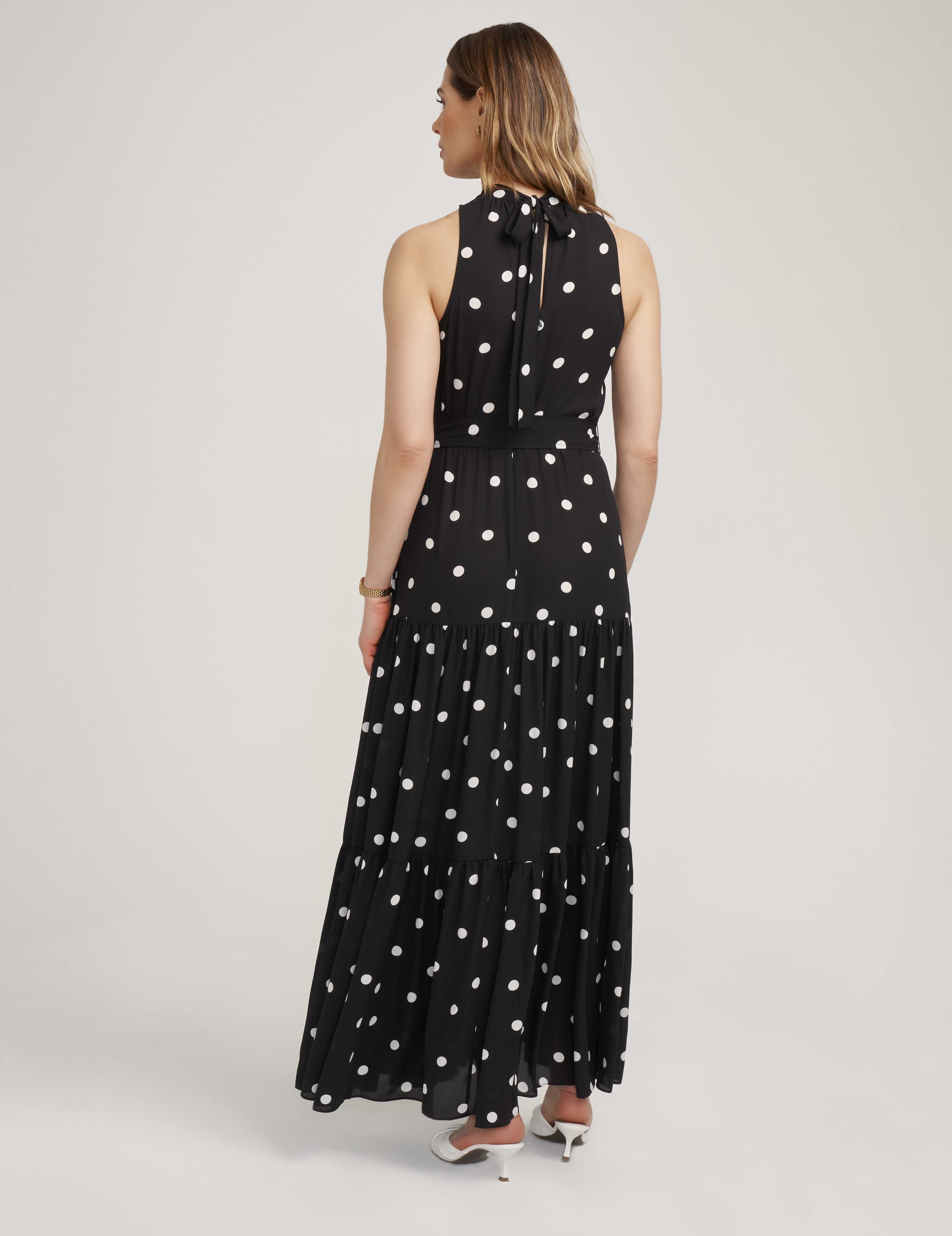 Tiered Tie Neck Maxi- Clearance sold by Anne Klein product image thumbnail 2
