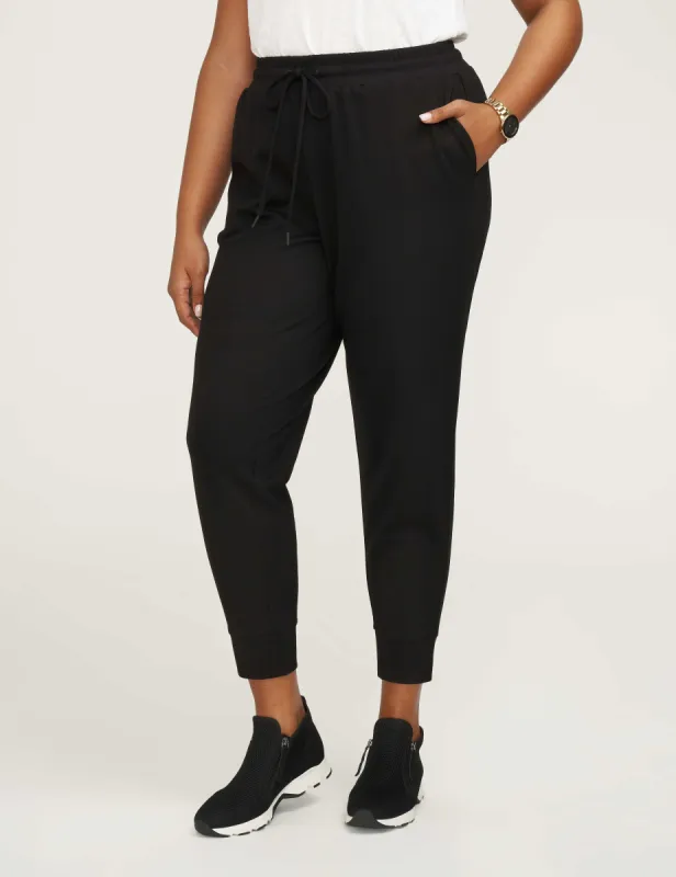 Plus Size Serenity Knit Pull-On Jogger- Sale sold by Anne Klein