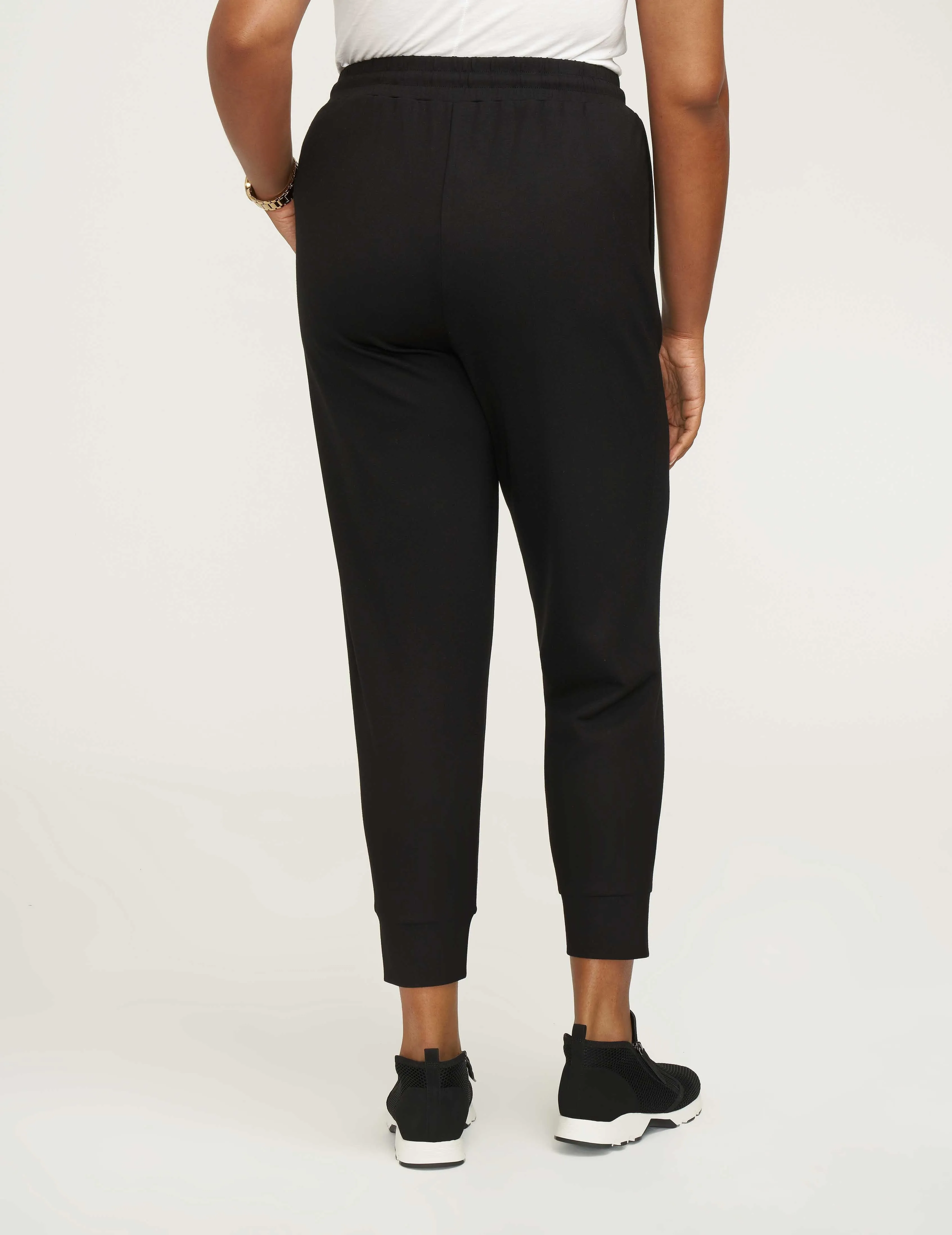 Plus Size Serenity Knit Pull-On Jogger- Sale sold by Anne Klein product image thumbnail 3