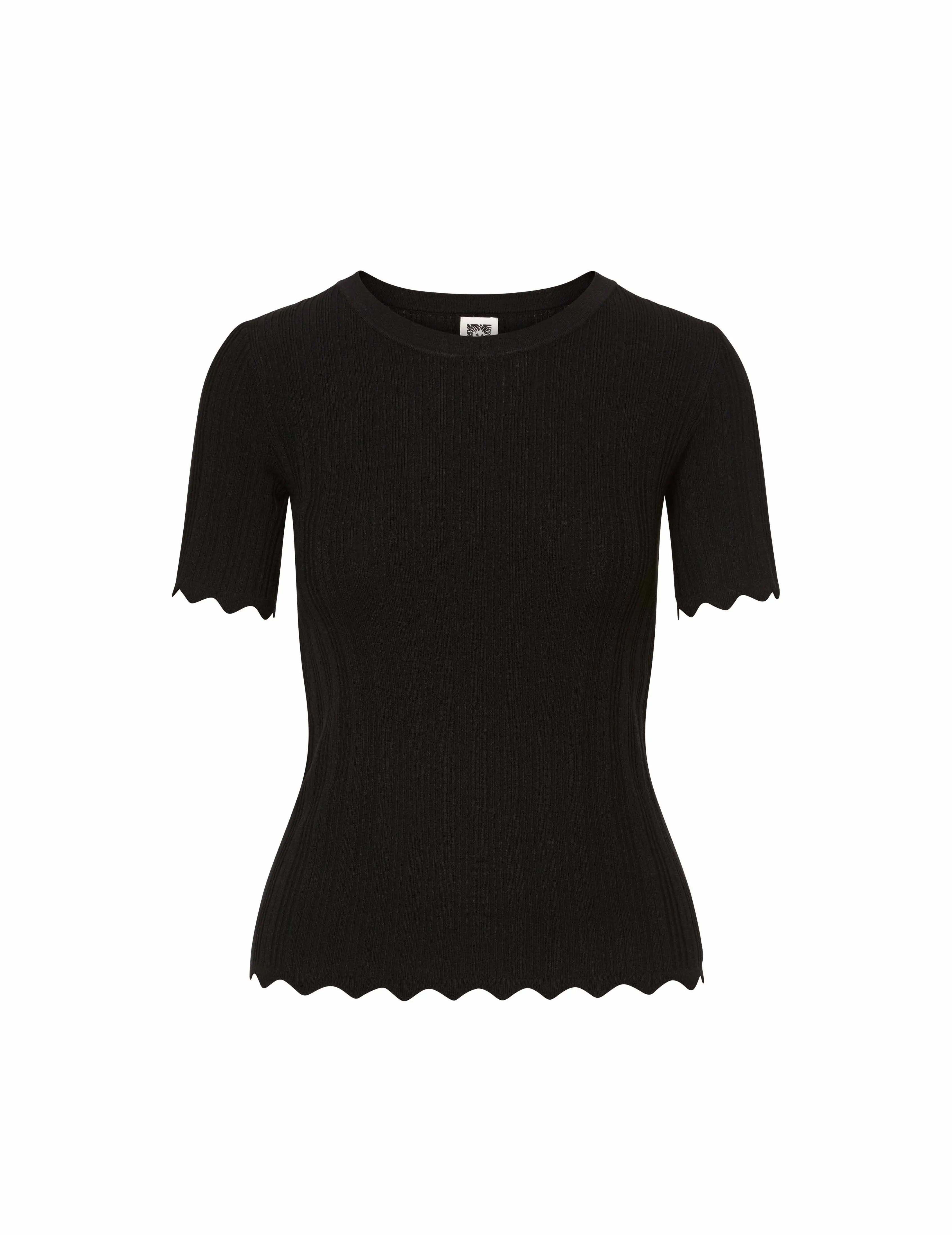 Varigated Rib Short Sleeve Top - Clearance sold by Anne Klein