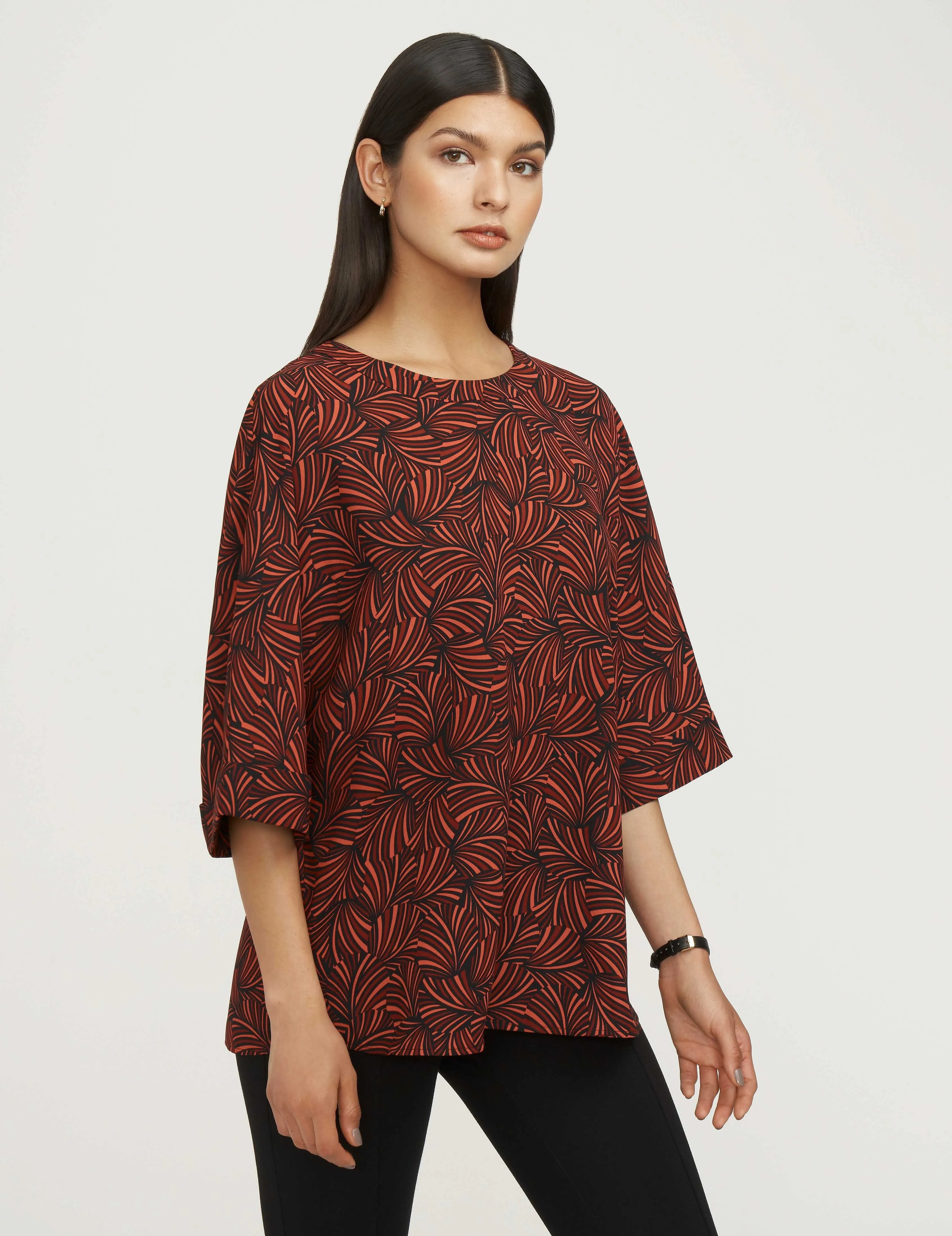 Crewneck Pleat Back Blouse- Sale sold by Anne Klein product image thumbnail 3