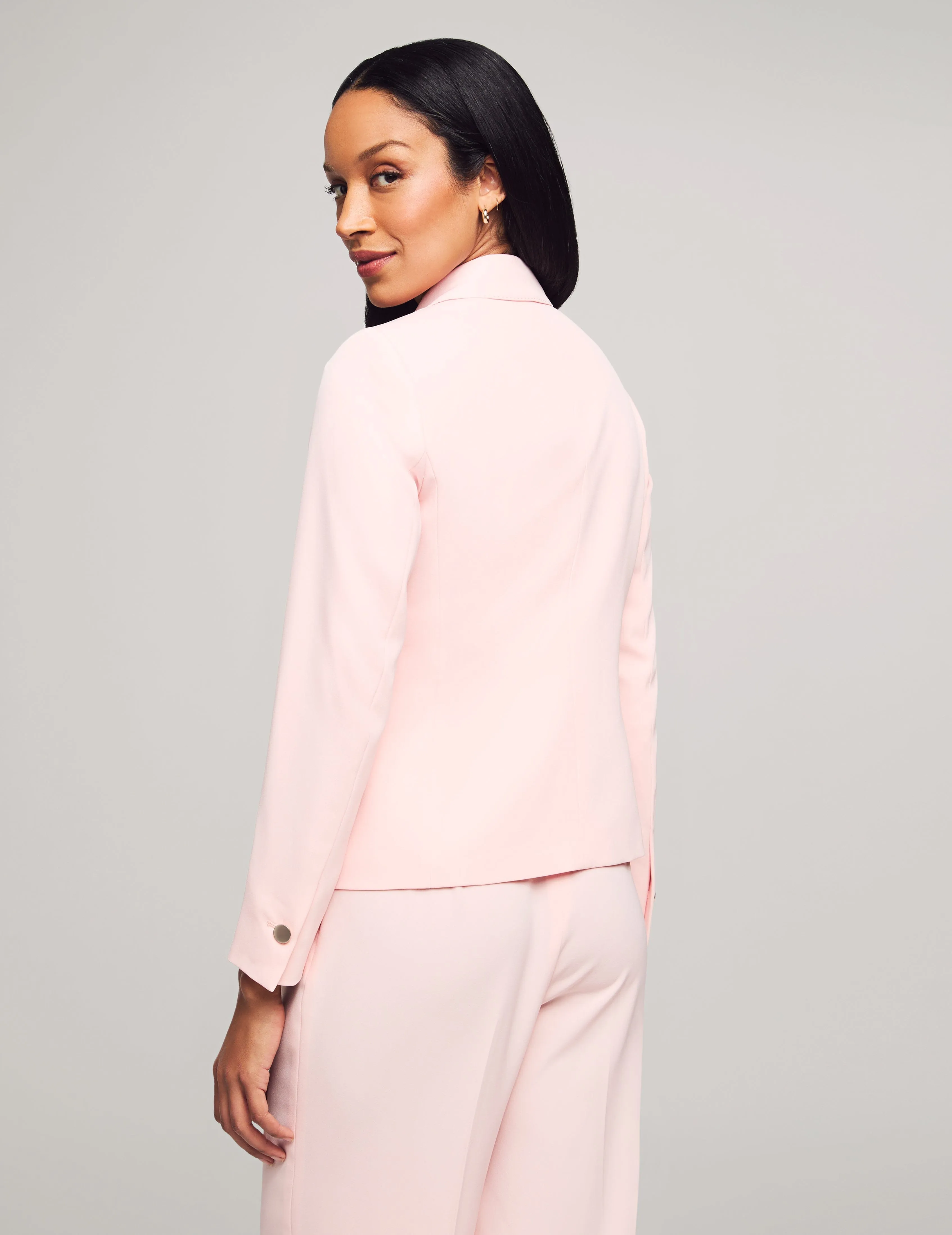 Collection One Button Notch Collar Jacket- Sale sold by Anne Klein product image thumbnail 3