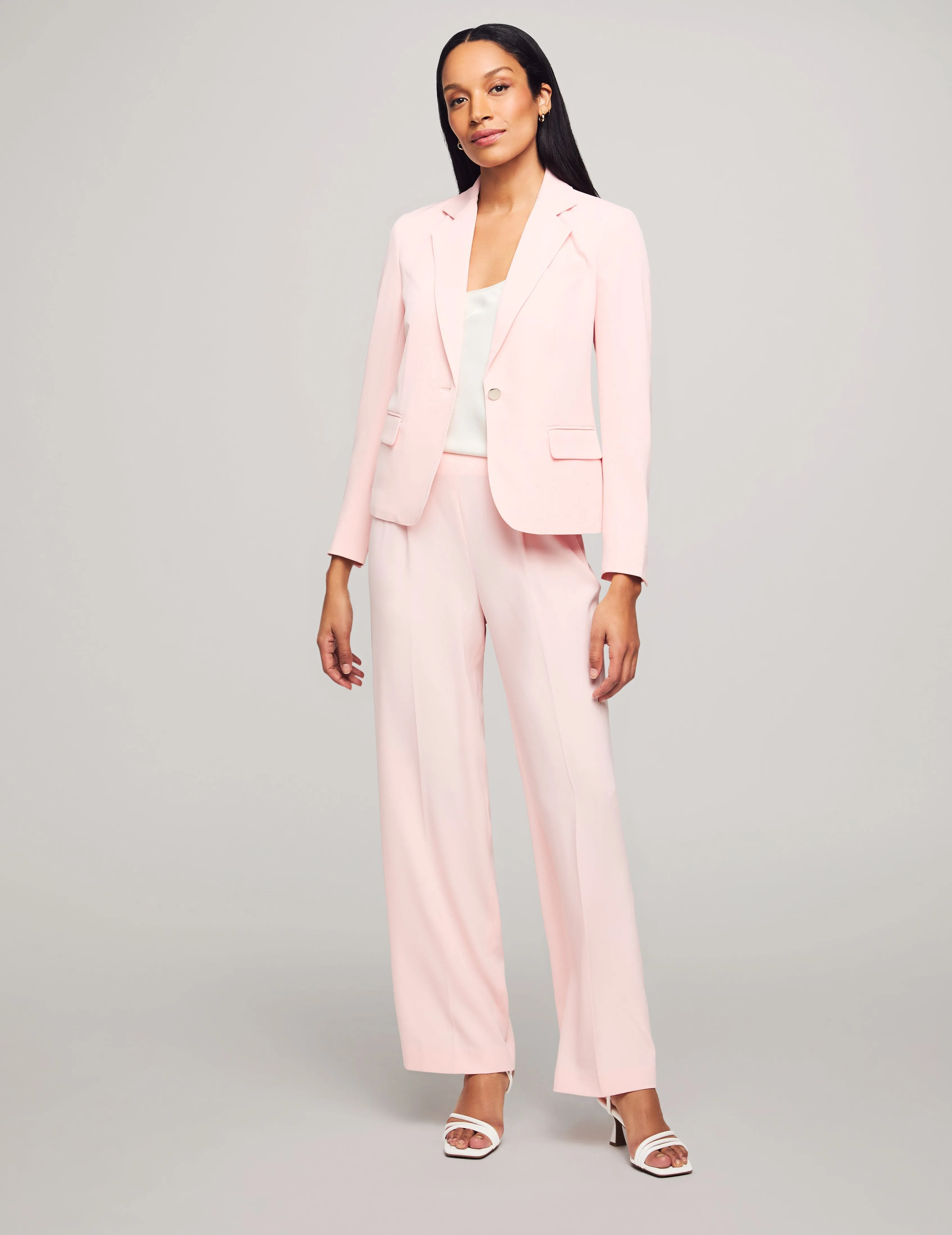 Collection One Button Notch Collar Jacket- Sale sold by Anne Klein product image thumbnail 2