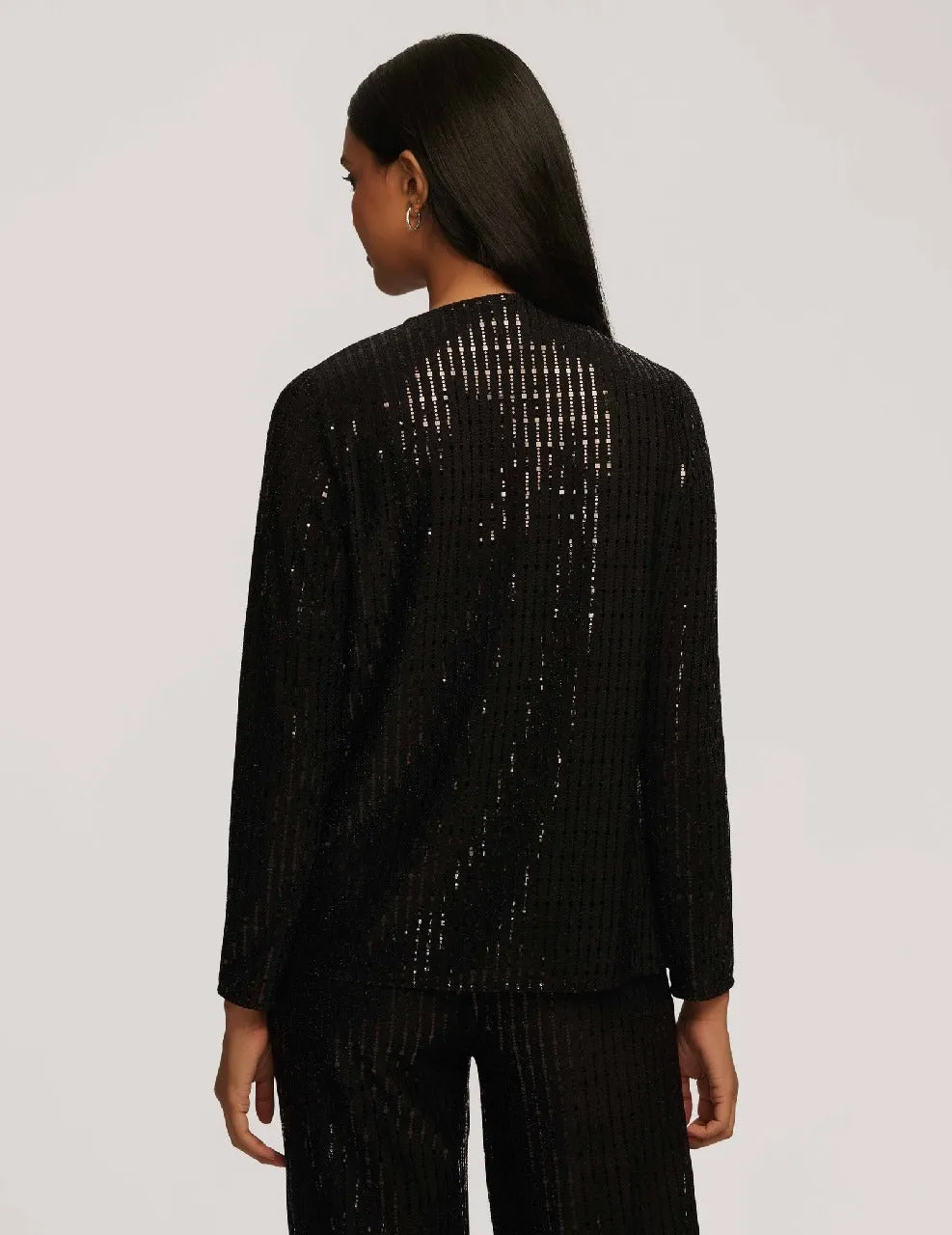 Linear Shine Short Jacket- Sale sold by Anne Klein product image thumbnail 2