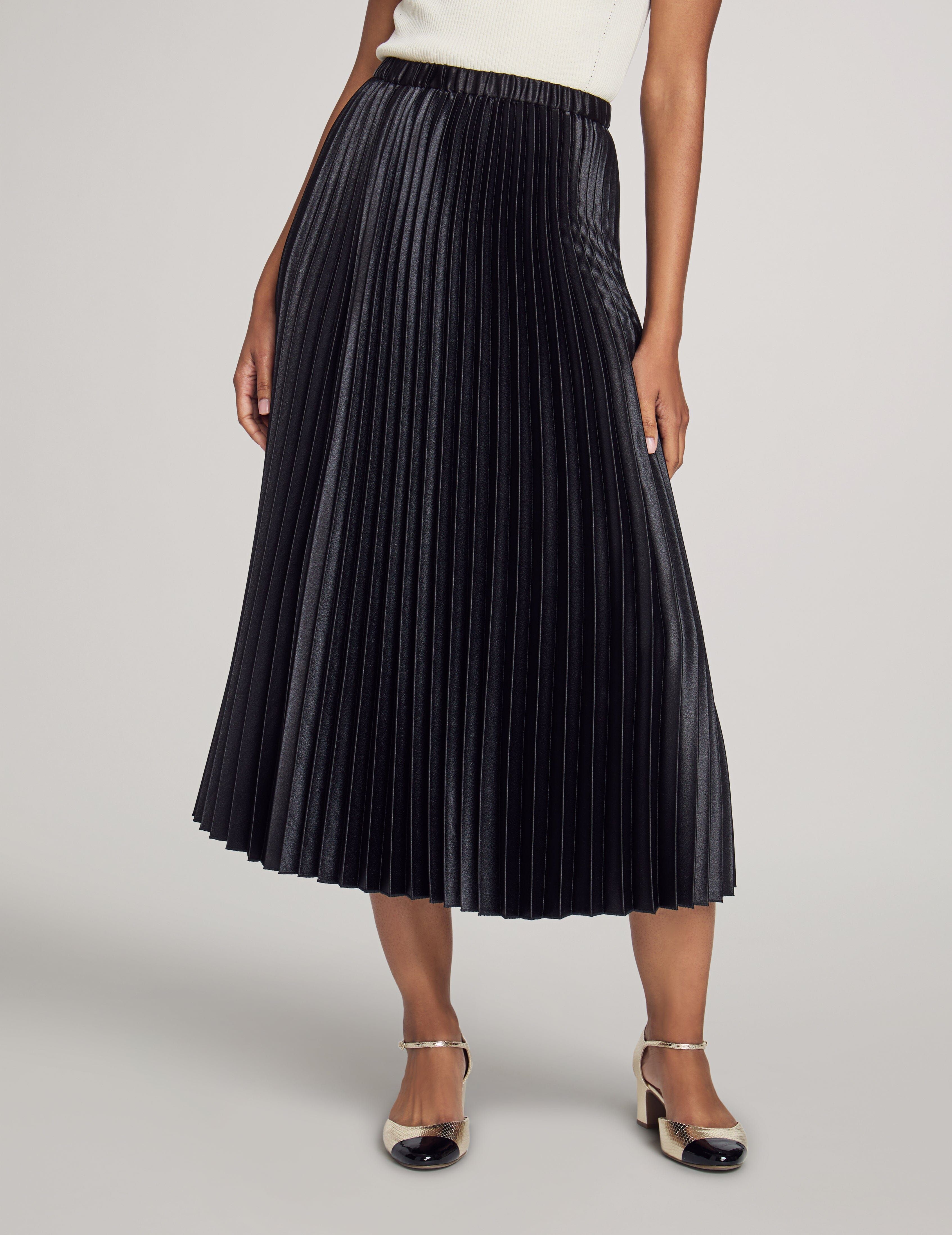 Pull On Pleated Skirt sold by Anne Klein product image thumbnail 2