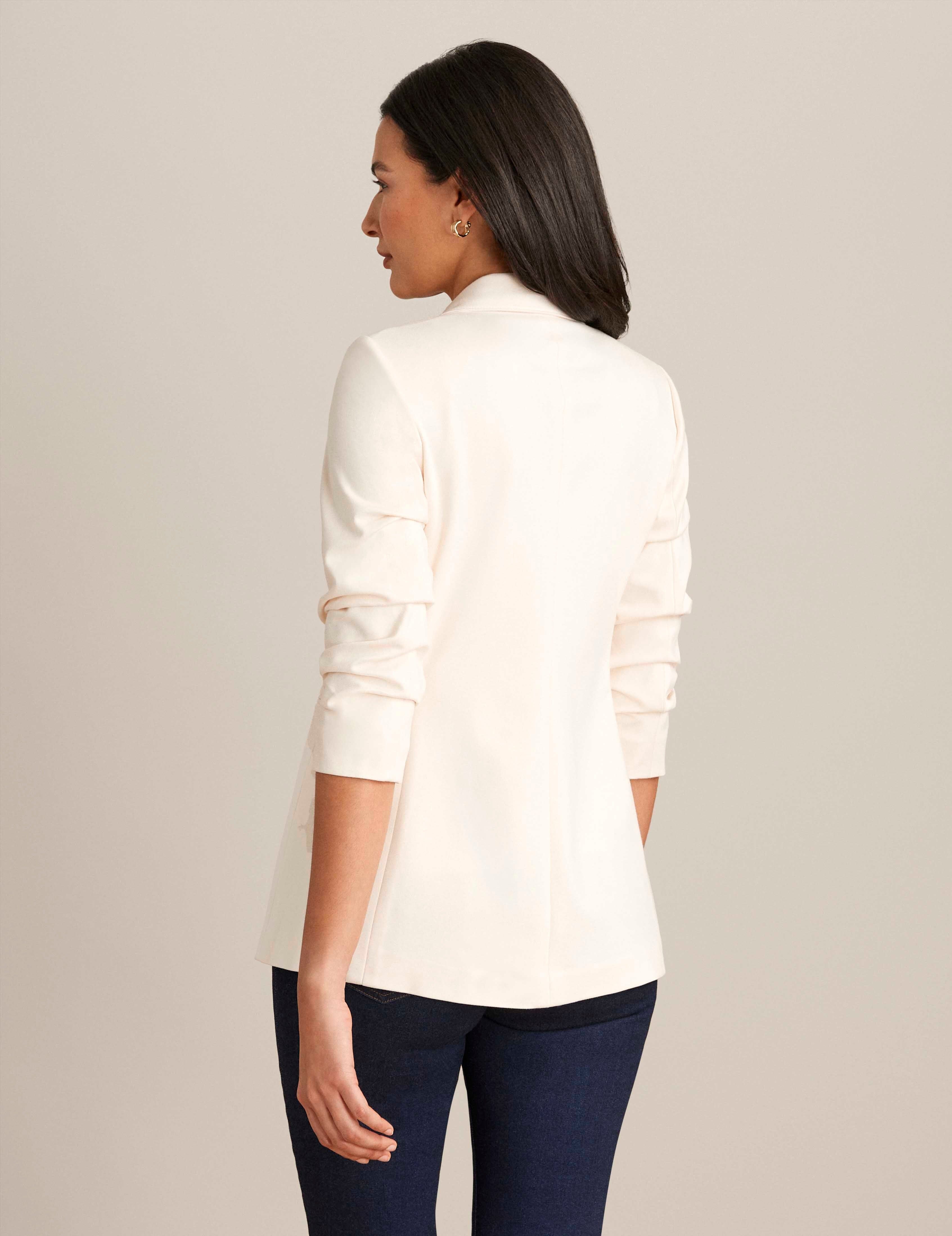 Compression Scrunch Sleeve Jacket sold by Anne Klein product image thumbnail 2