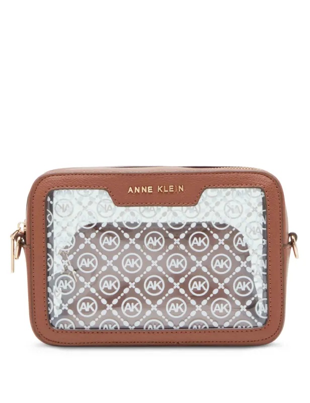 Ring Logo Clear Camera Crossbody sold by Anne Klein