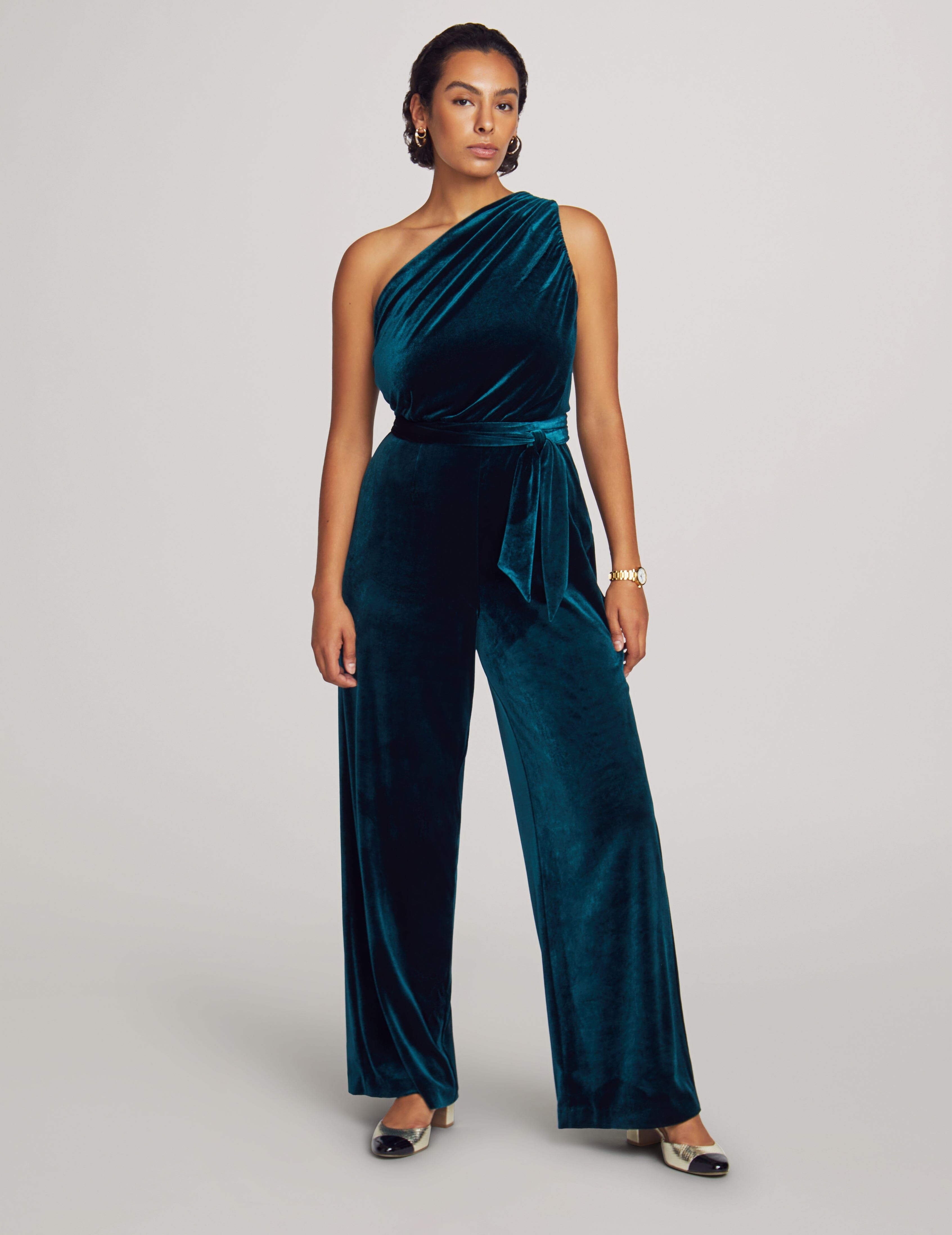 One Shoulder Jumpsuit sold by Anne Klein