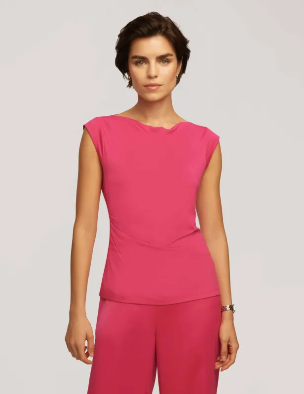Cap Sleeve Cowl Neck Top- Clearance sold by Anne Klein