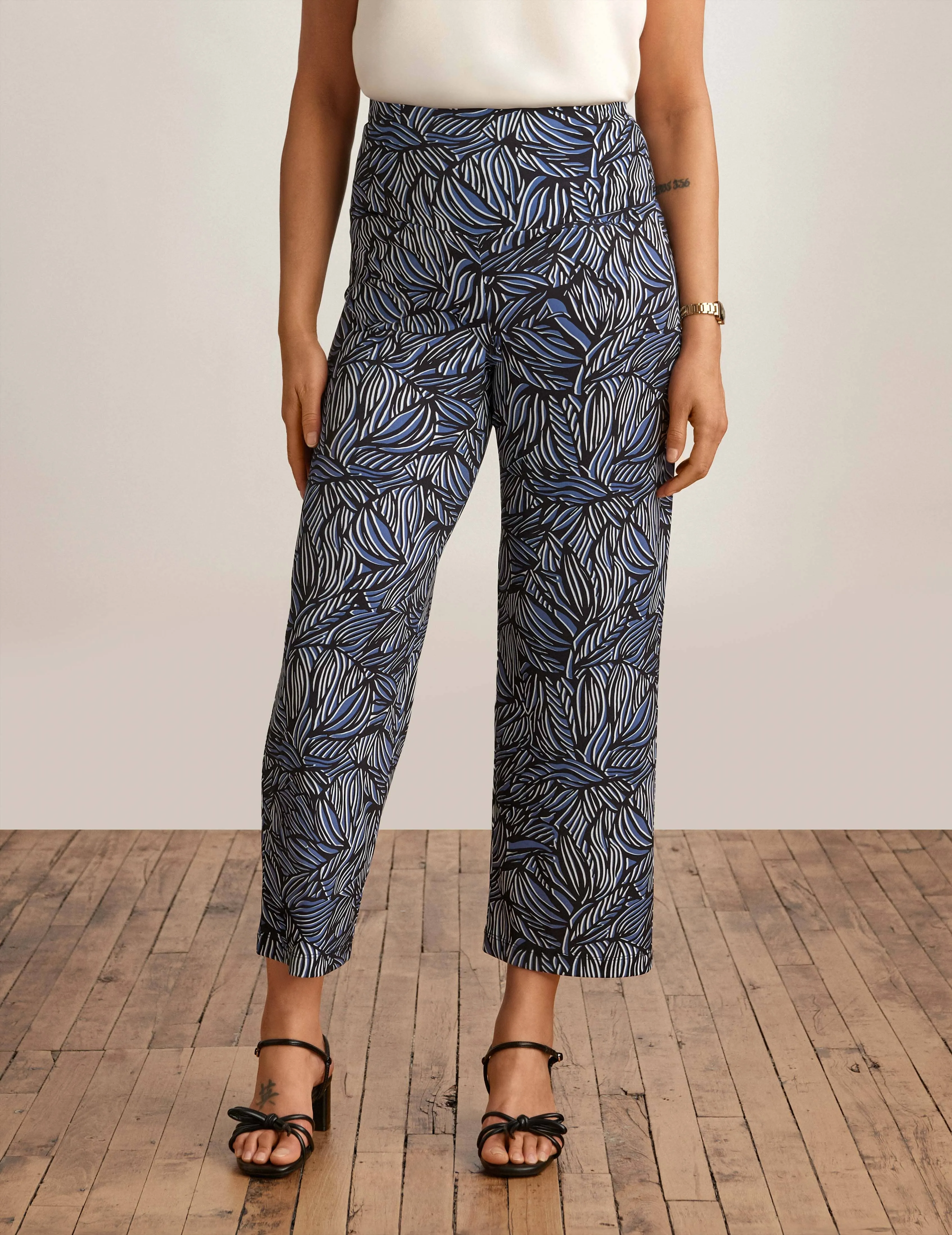 High Rise Pull On Palazzo Pant sold by Anne Klein