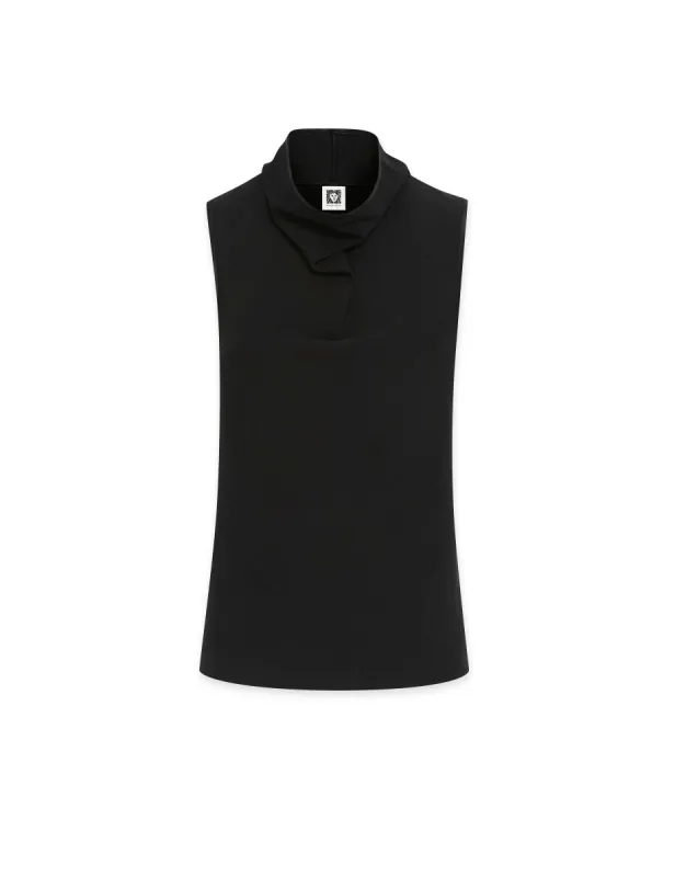 Cowl Neck Sleeveless Blouse- Sale sold by Anne Klein