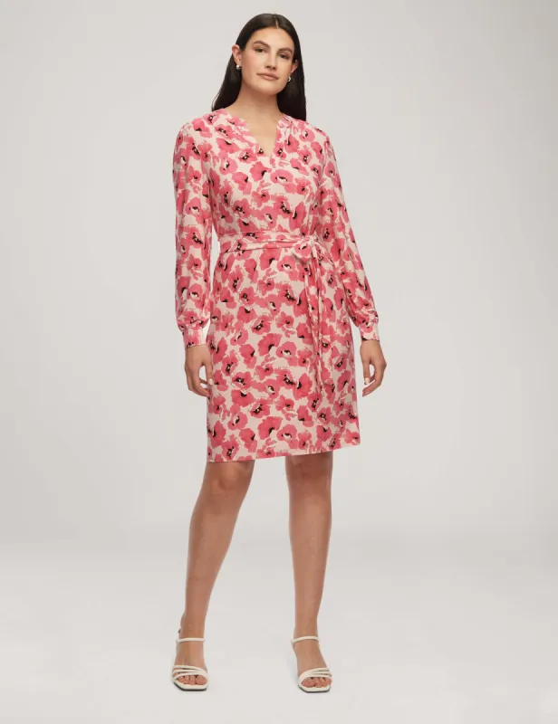 Split Neck Shirtdress made by Anne Klein